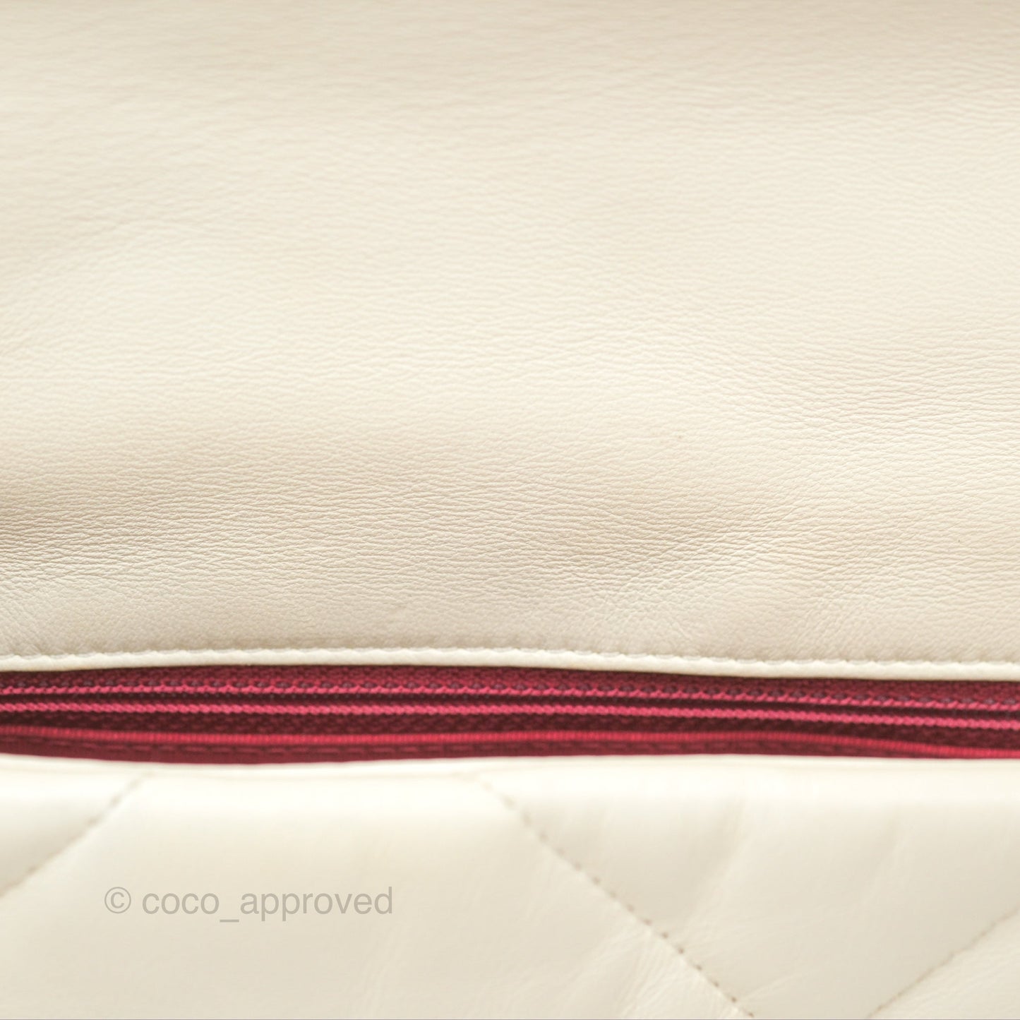 Chanel 19 Small Ivory Cream Mixed Hardware
