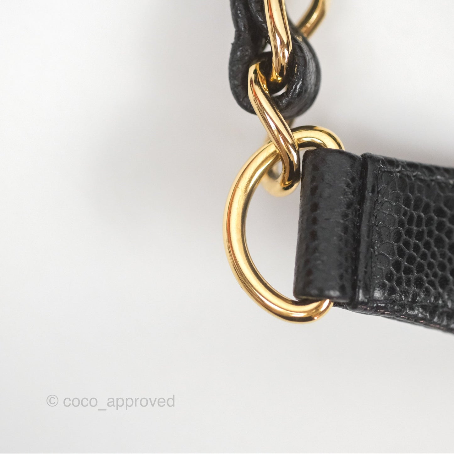 Chanel GST Black Caviar Gold Hardware