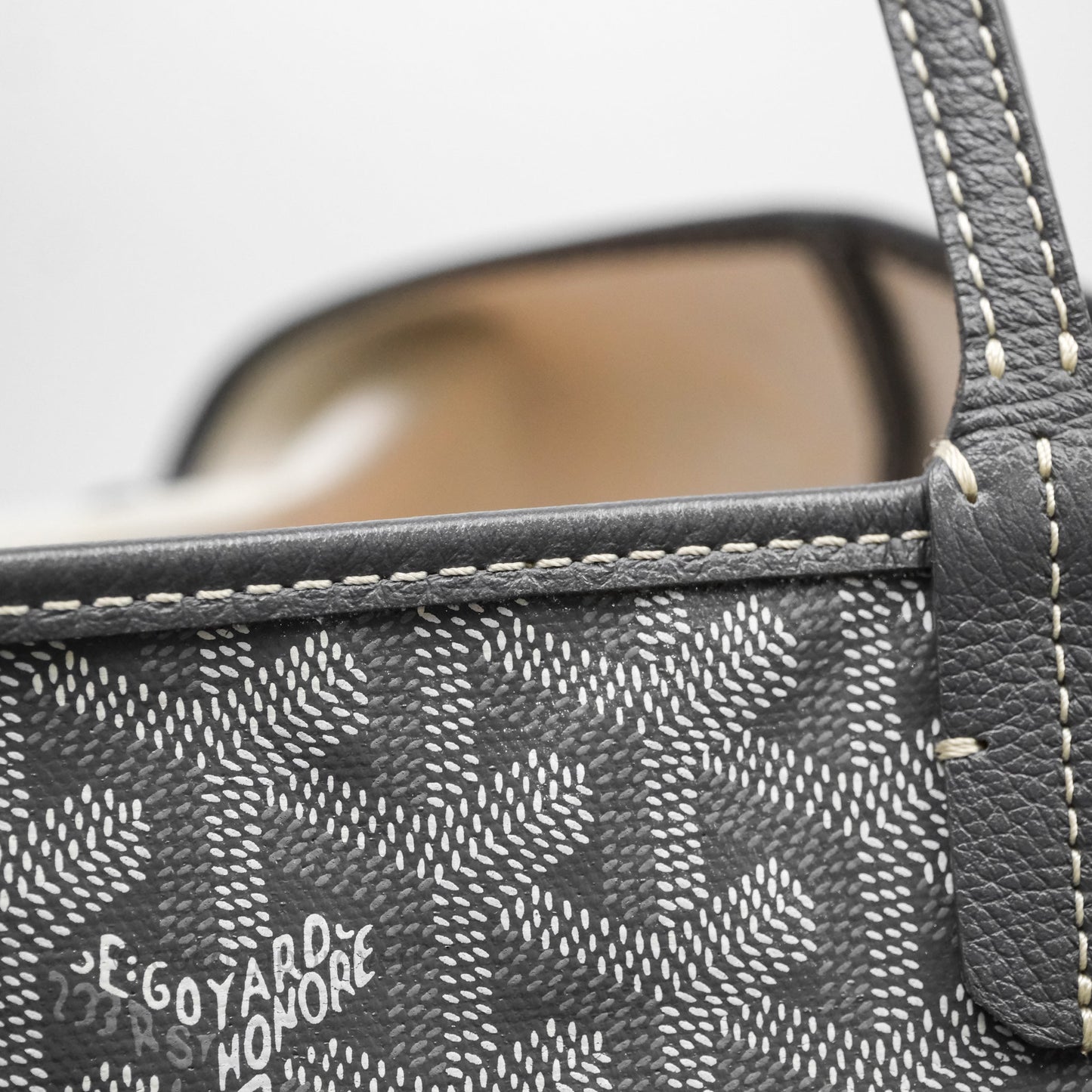 Goyard St Louis Tote PM Grey