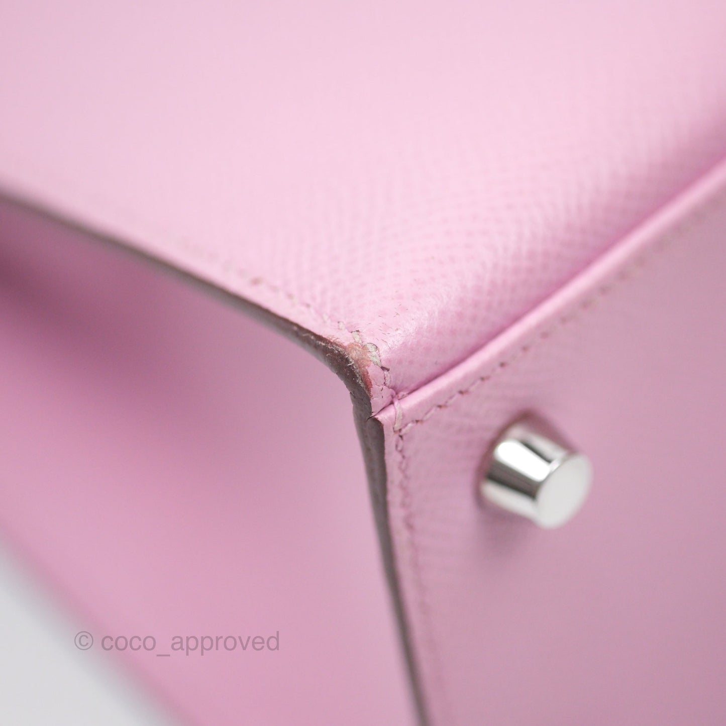 Hermès Sellier Kelly 25 Mauve Sylvestre X9 Epsom Palladium Hardware