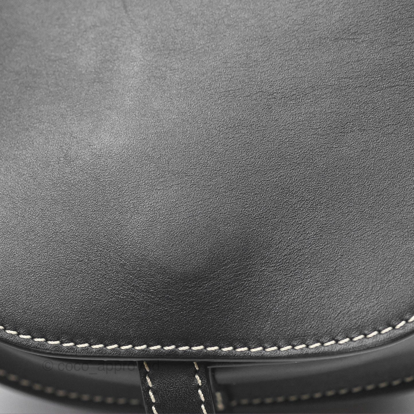 Loewe Mini Gate Belt Bag in Soft Calfskin Black