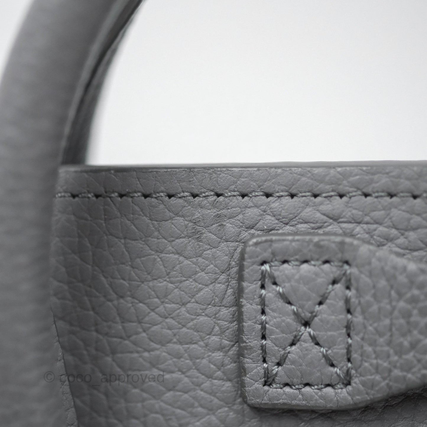 Celine Nano Luggage Bag Grey Drummed Calfskin