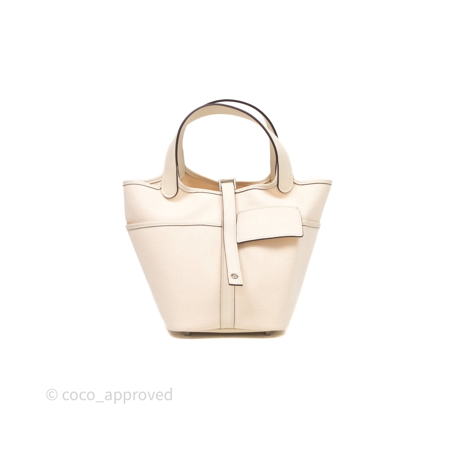 Hermès Picotin Lock 18 Cargo Pockets Nata I2 Palladium Hardware