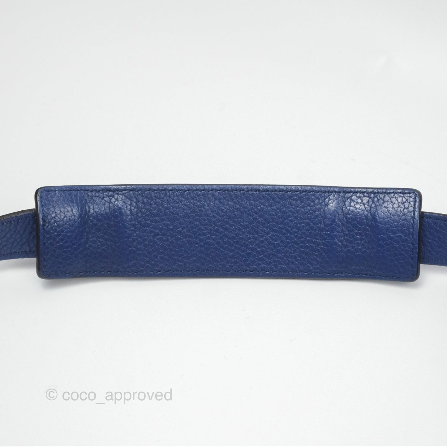 Celine Small Sleek Trapeze Blue Calfskin