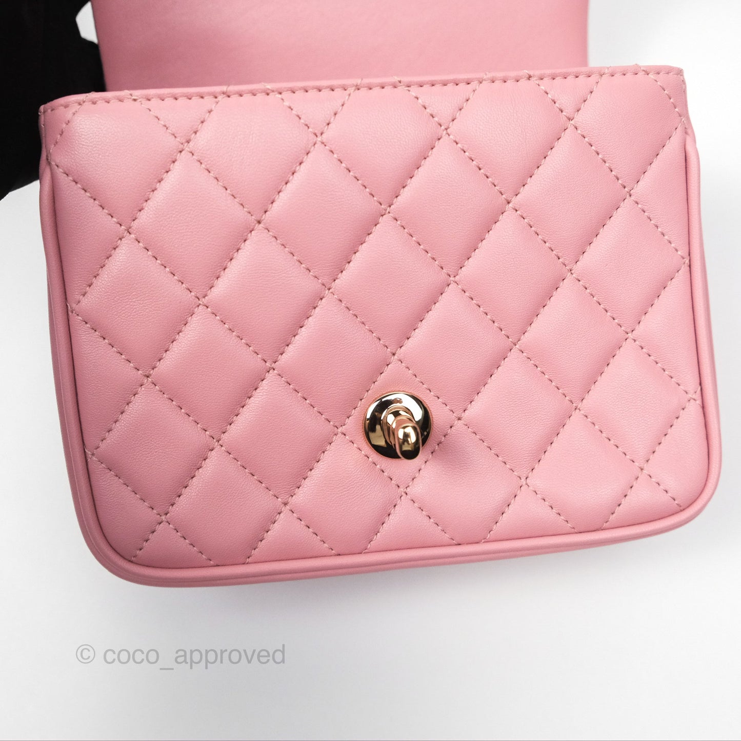 Chanel Citizen Chic Flap Bag Pink Lambskin Gold Hardware