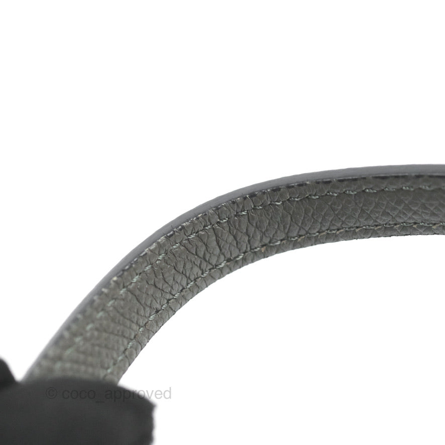 Celine Nano Belt Bag Grey Grained Calfskin Gold Hardware