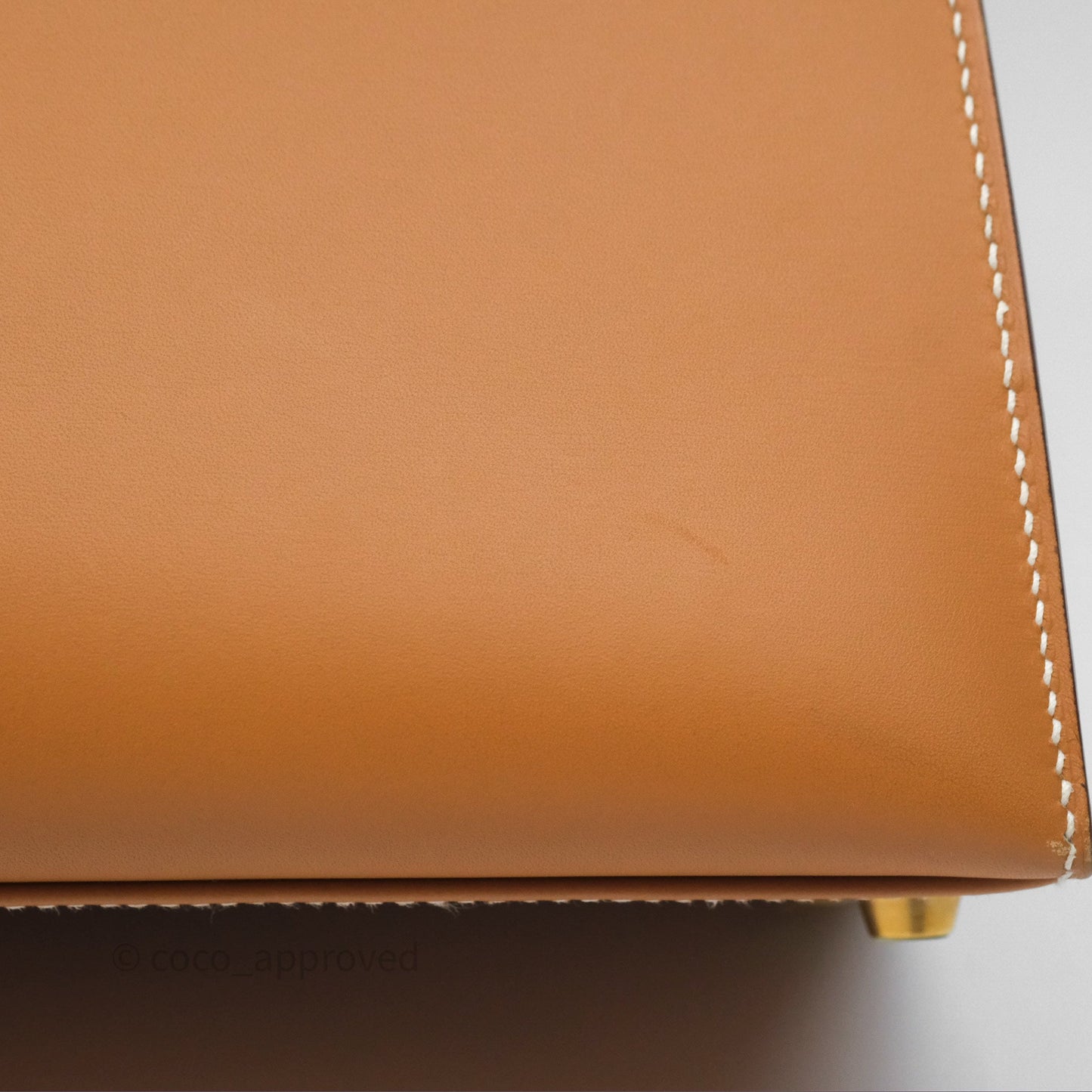Hermès Kelly II 28 Sellier Gold 37 Chamonix Leather Gold Hardware