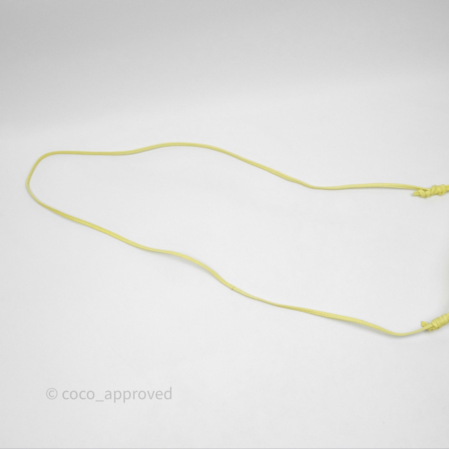 Bottega Veneta Nappa Intrecciato The Mini Pouch Yellow