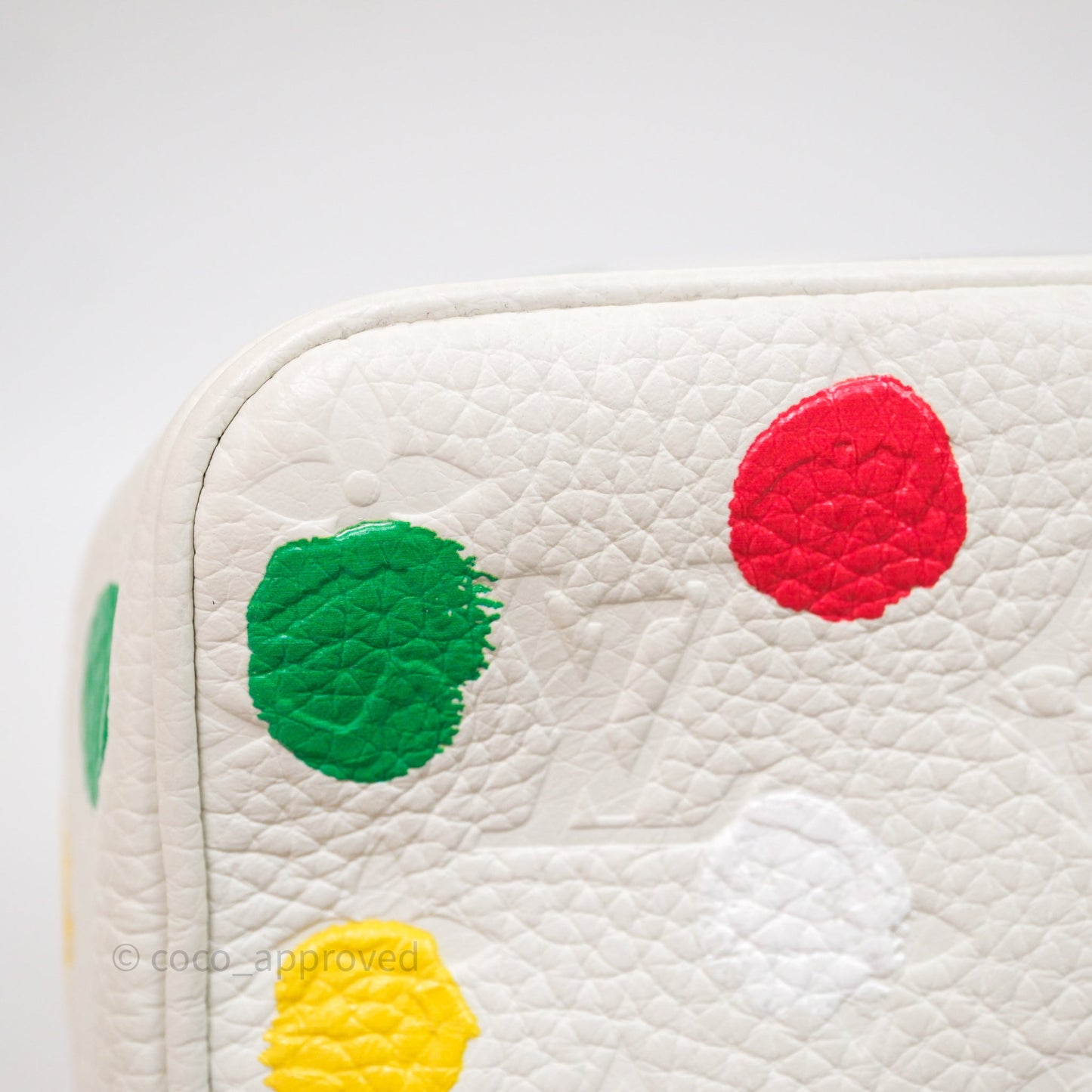 Louis Vuitton x Yayoi Kusama Square With Handle Chain Bag White