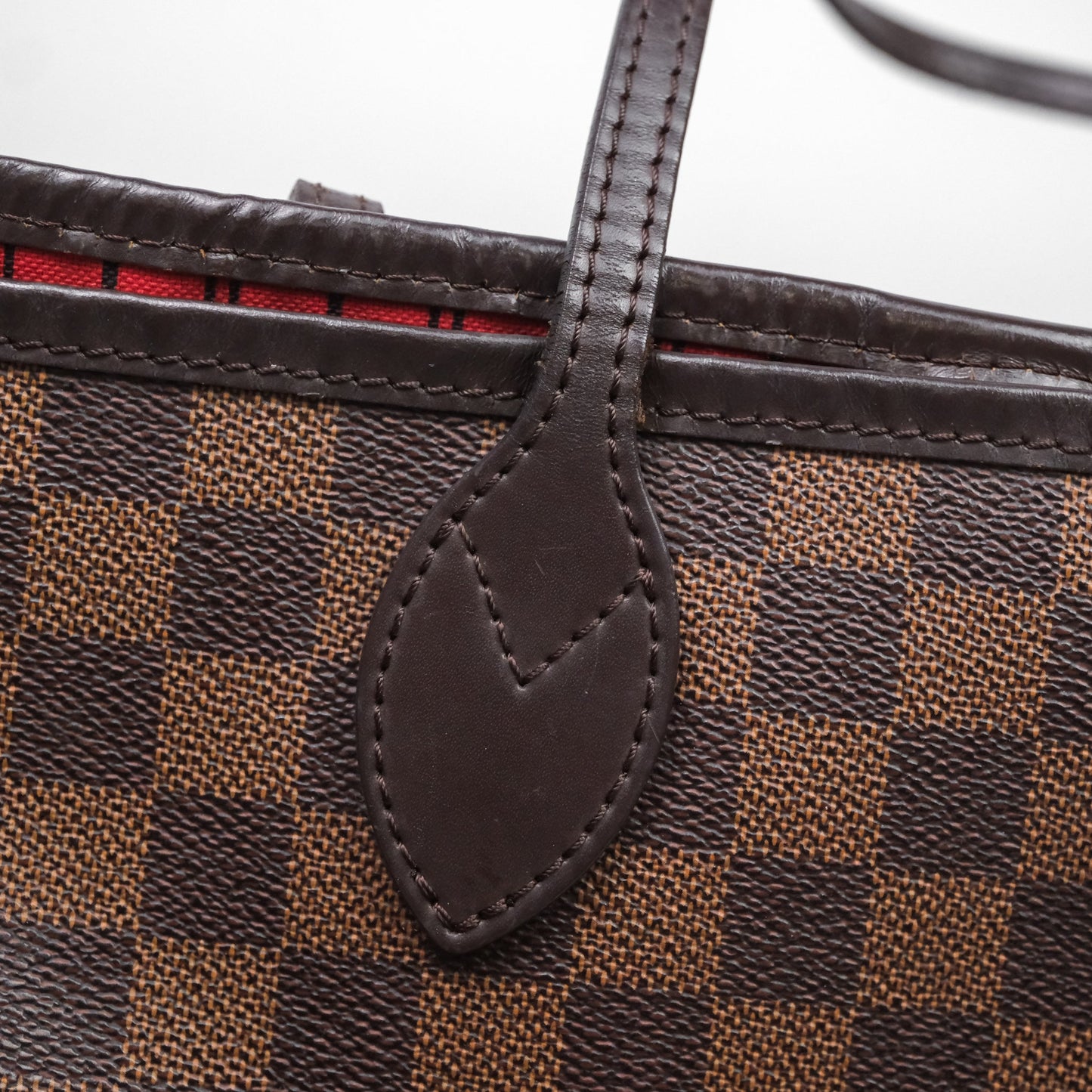 Louis Vuitton Neverfull Tote Bag GM Damier Ebene