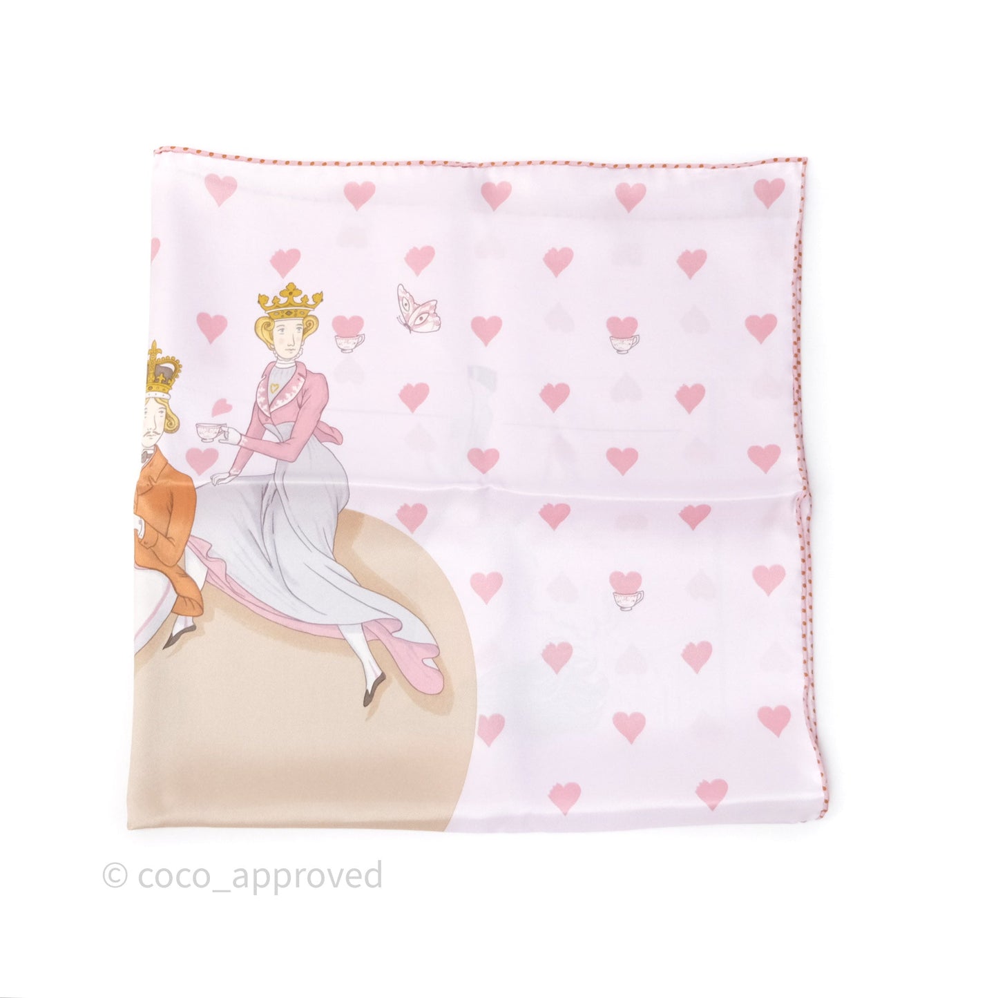 Hermes Tea Time Scarf 70