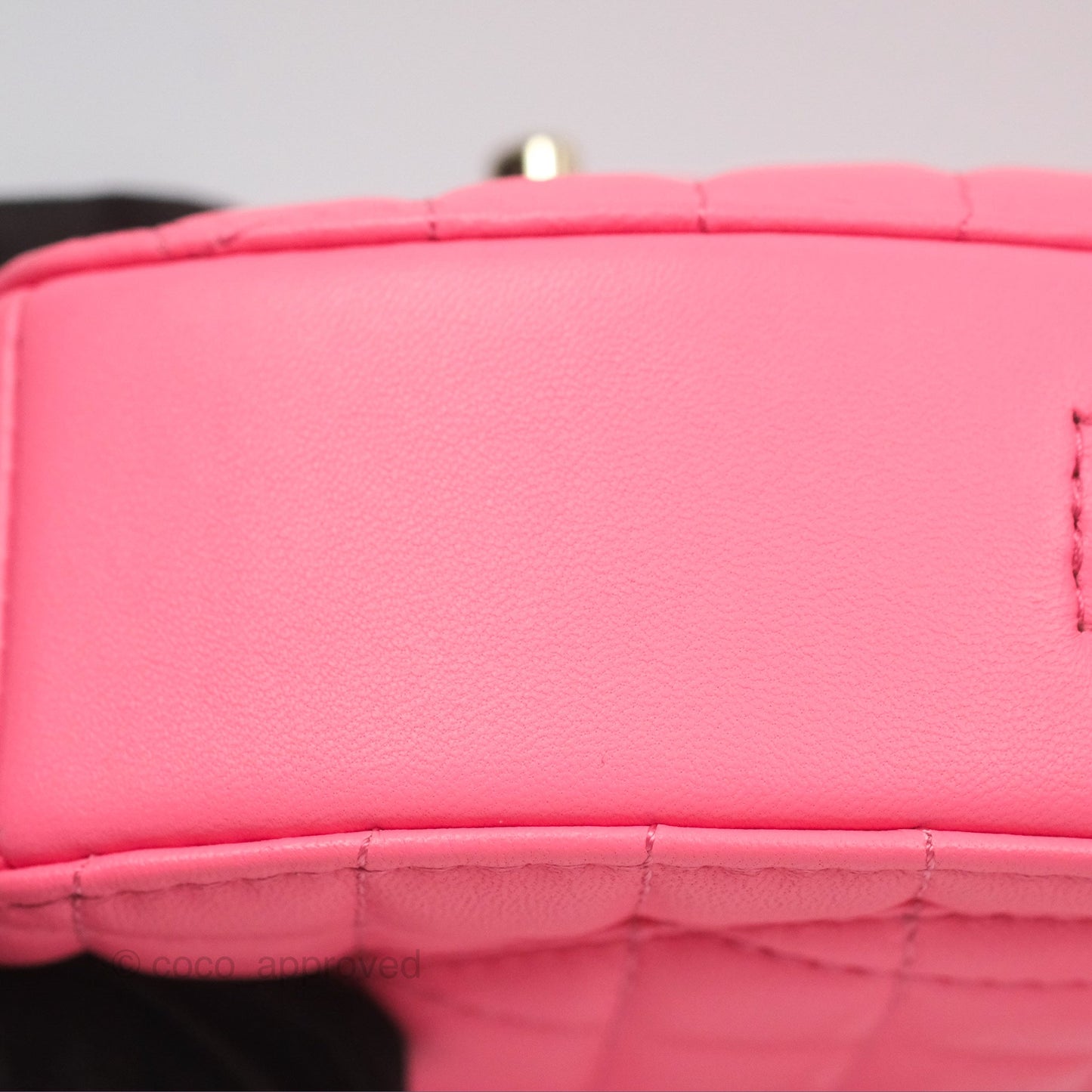 Chanel Large Heart Bag Pink Lambskin Gold Hardware 22S
