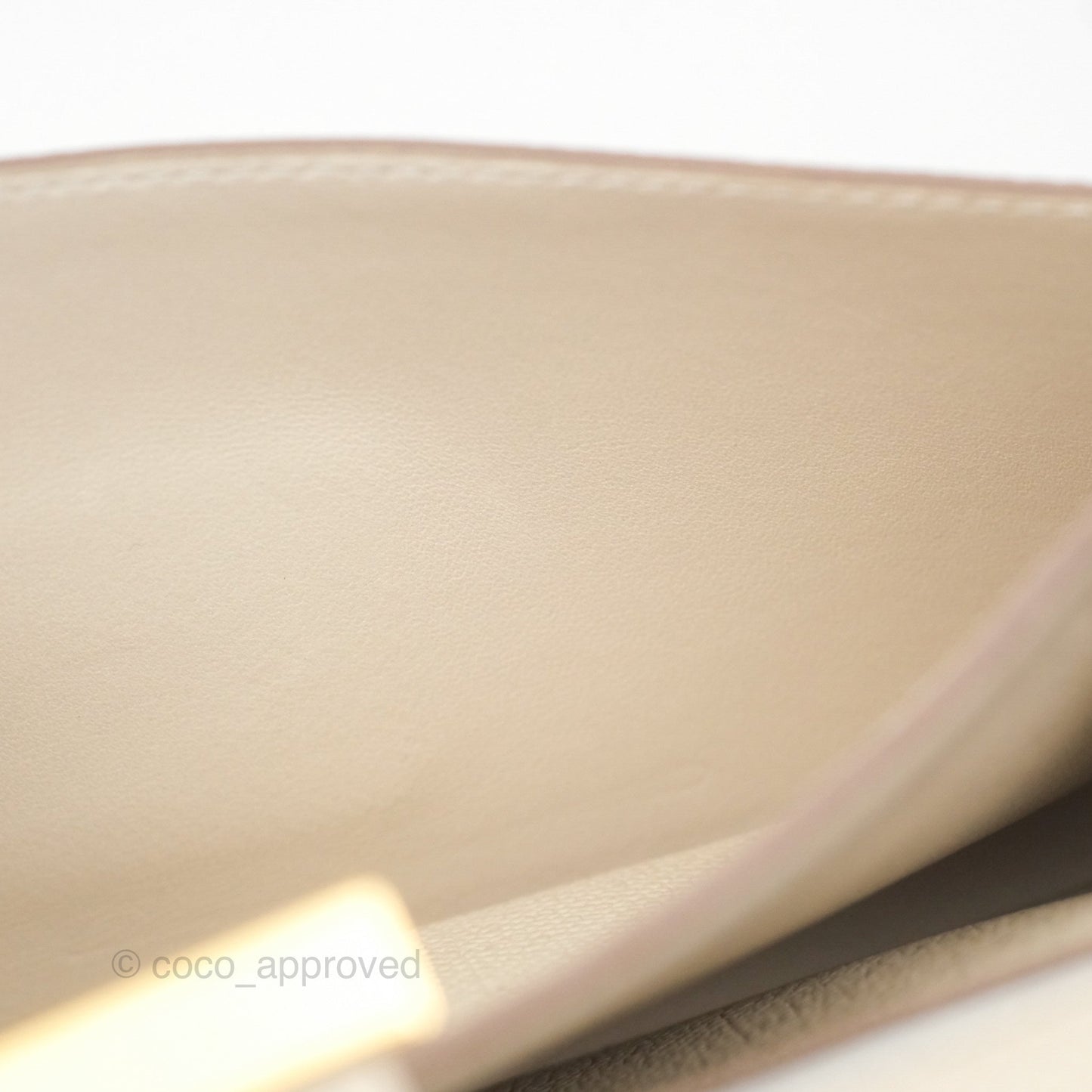 Hermès Constance Long To Go Wallet Craie 10 Epsom Gold Hardware
