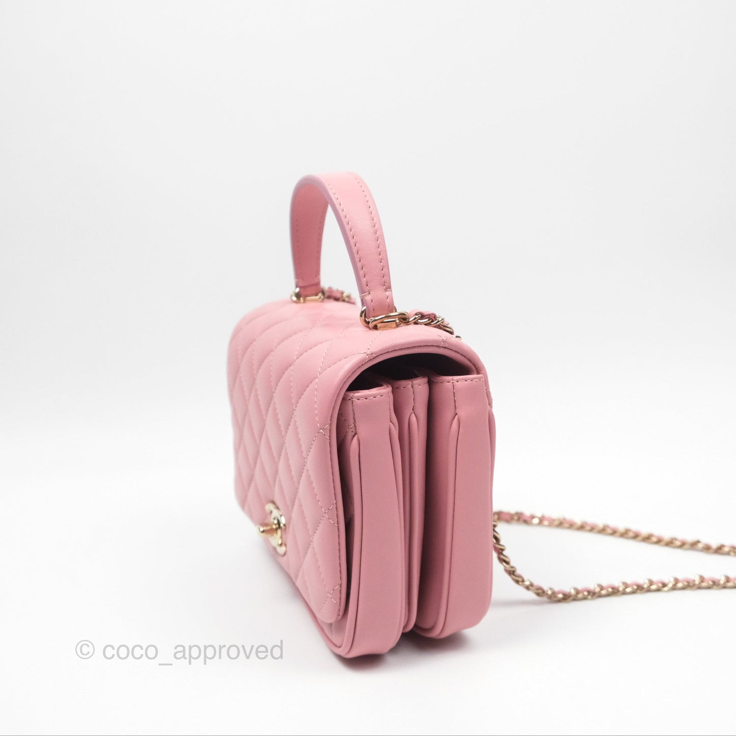 Chanel Citizen Chic Flap Bag Pink Lambskin Gold Hardware