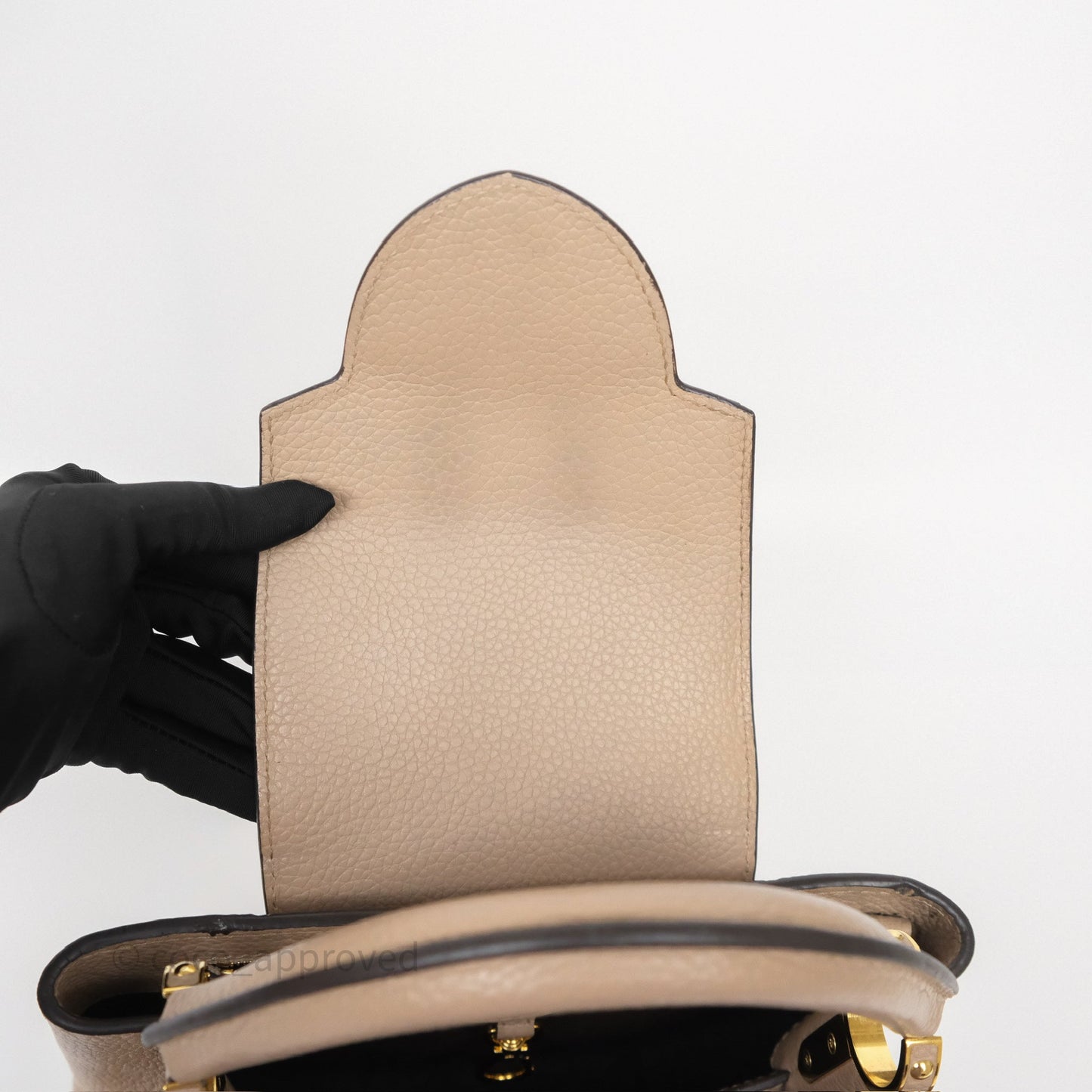 Louis Vuitton Capucines BB Taurillon Leather Galet