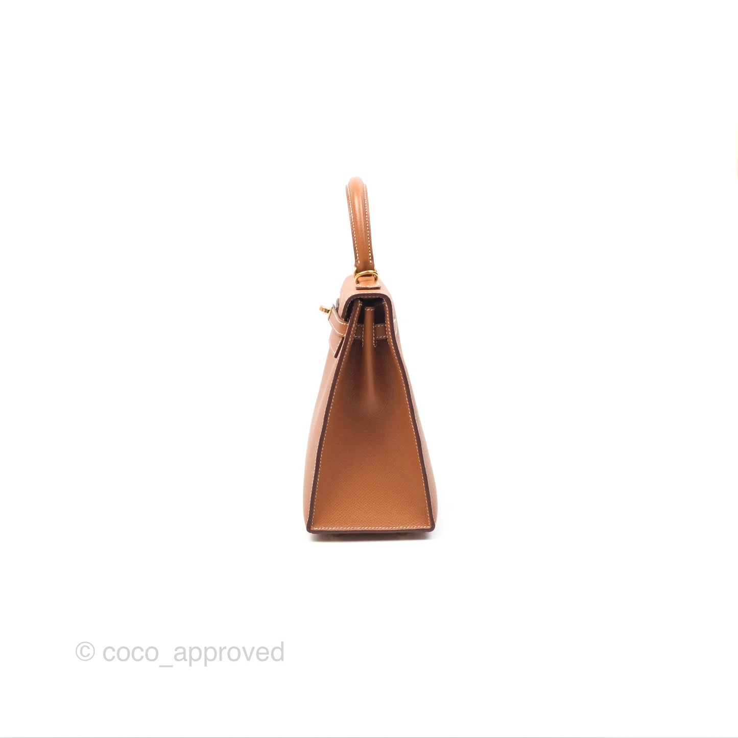 Hermès Kelly 25 Sellier Gold 37 Epsom Gold Hardware