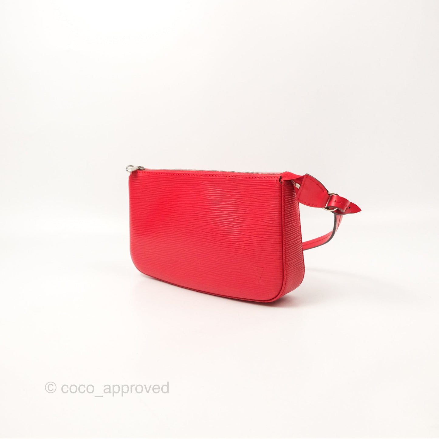 Louis Vuitton Epi Pochette Accessories NM Red