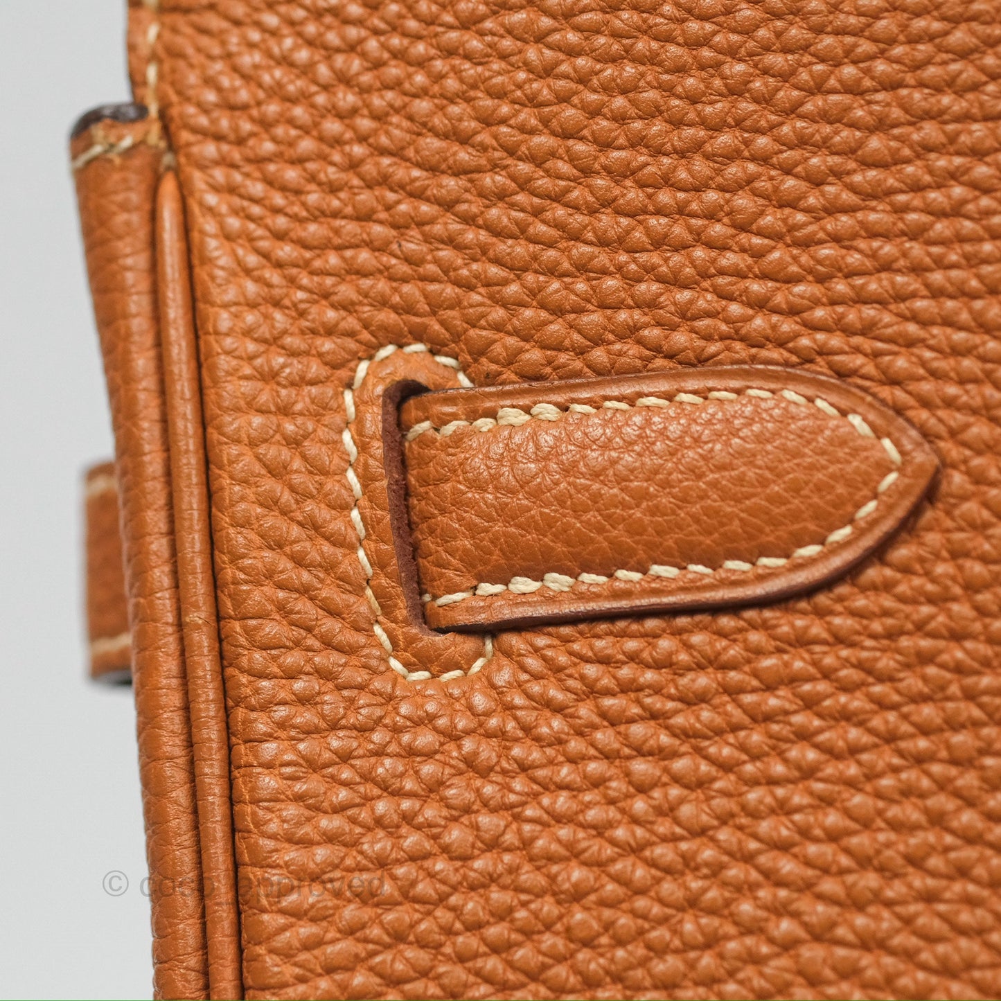 Hermès Birkin 30 Retourne Gold Clemence Palladium Hardware