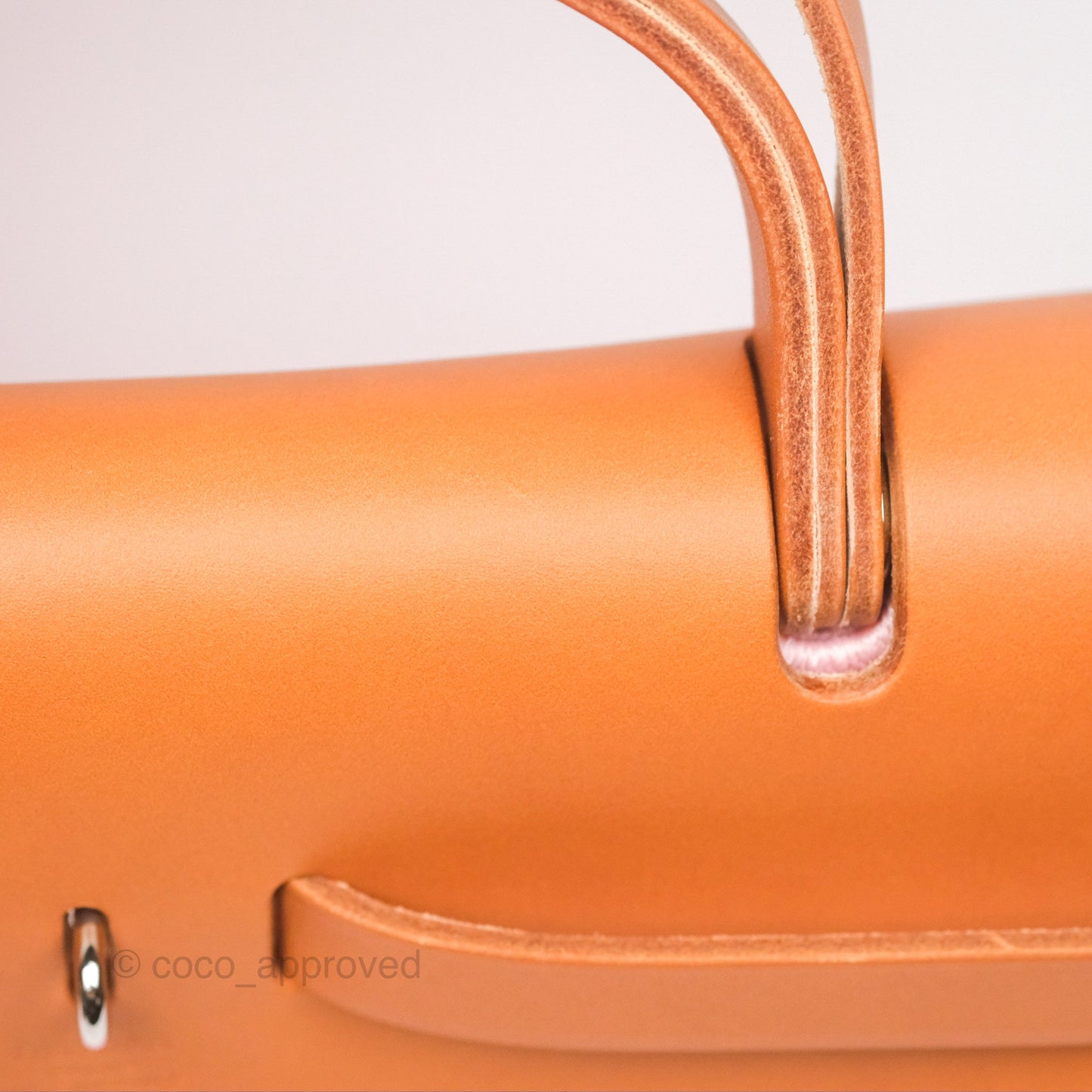Hermès Herbag Zip 31 Rose Sakura 3Q Canvas Palladium Hardware