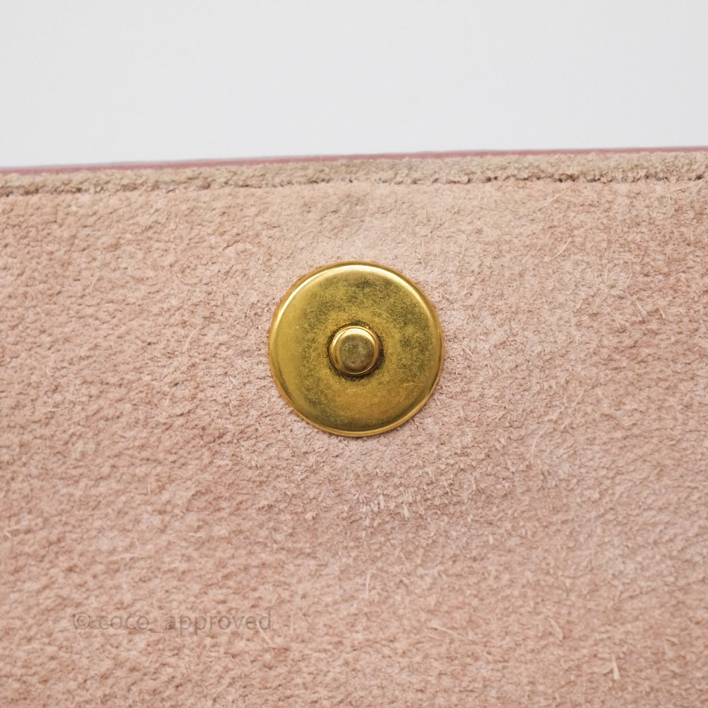 Celine Nano Belt Bag Vintage Pink Grained Calfskin Gold Hardware