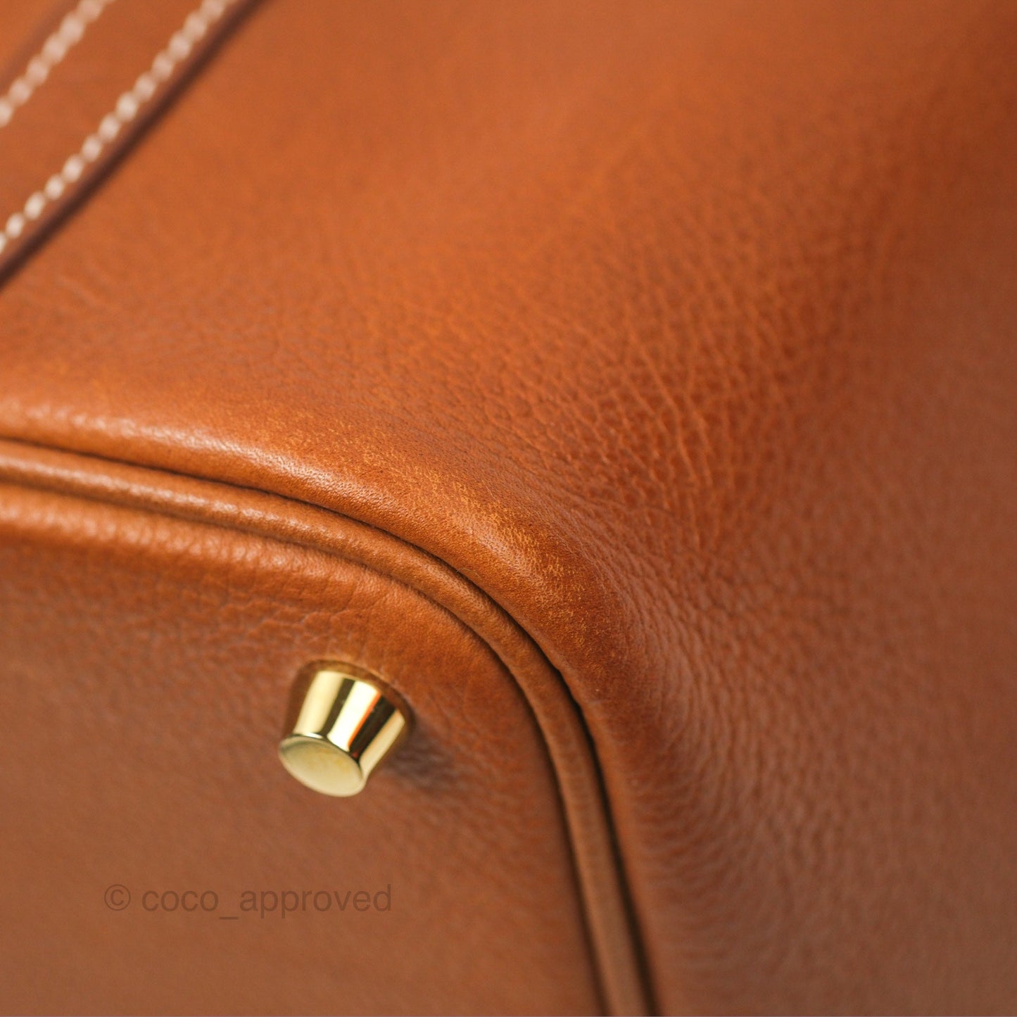 Hermès Picotin Lock 18 Fauve Barenia Gold Hardware