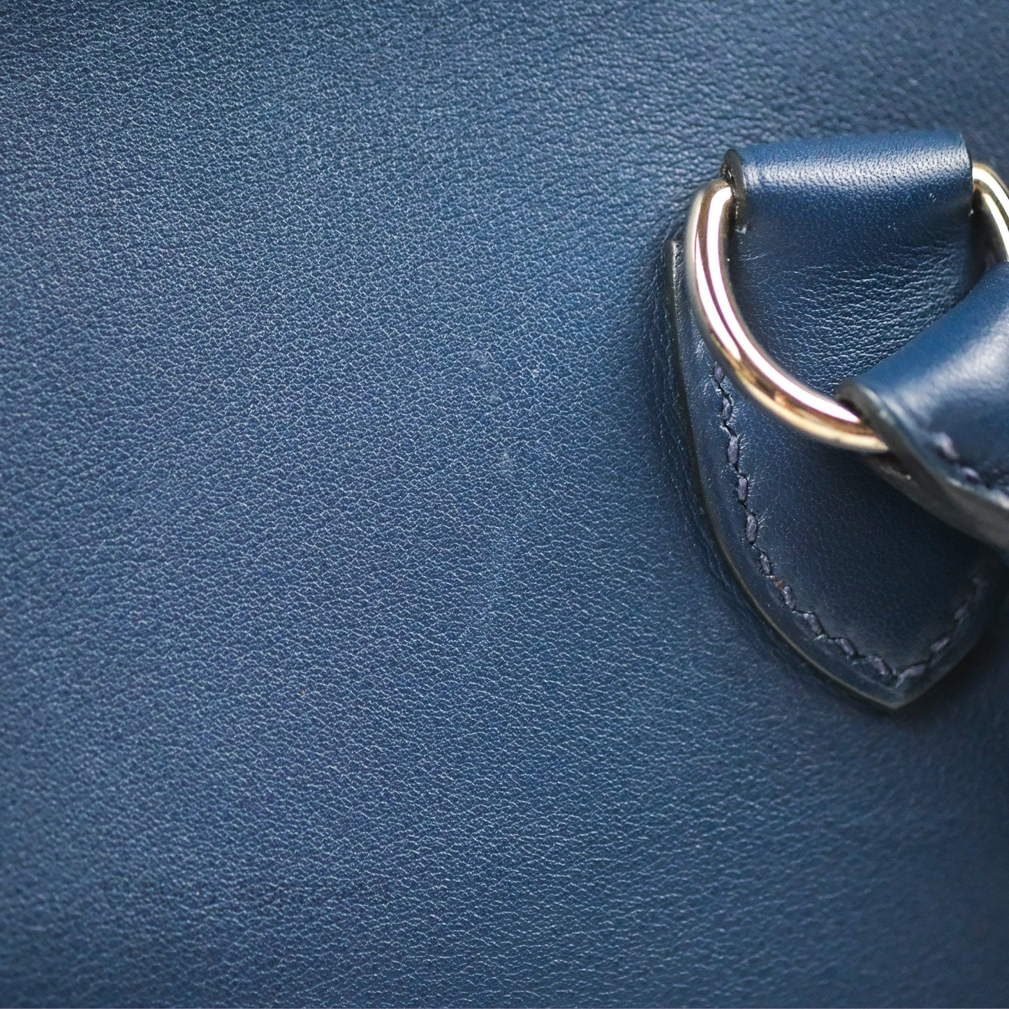 Hermès ToolBox 20 Navy Swift Palladium Hardware