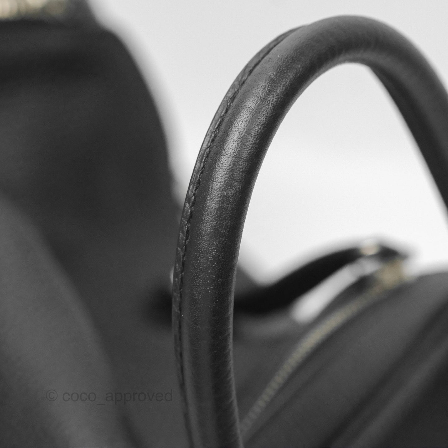 Hermès Lindy 30 Black Clemence Palladium Hardware