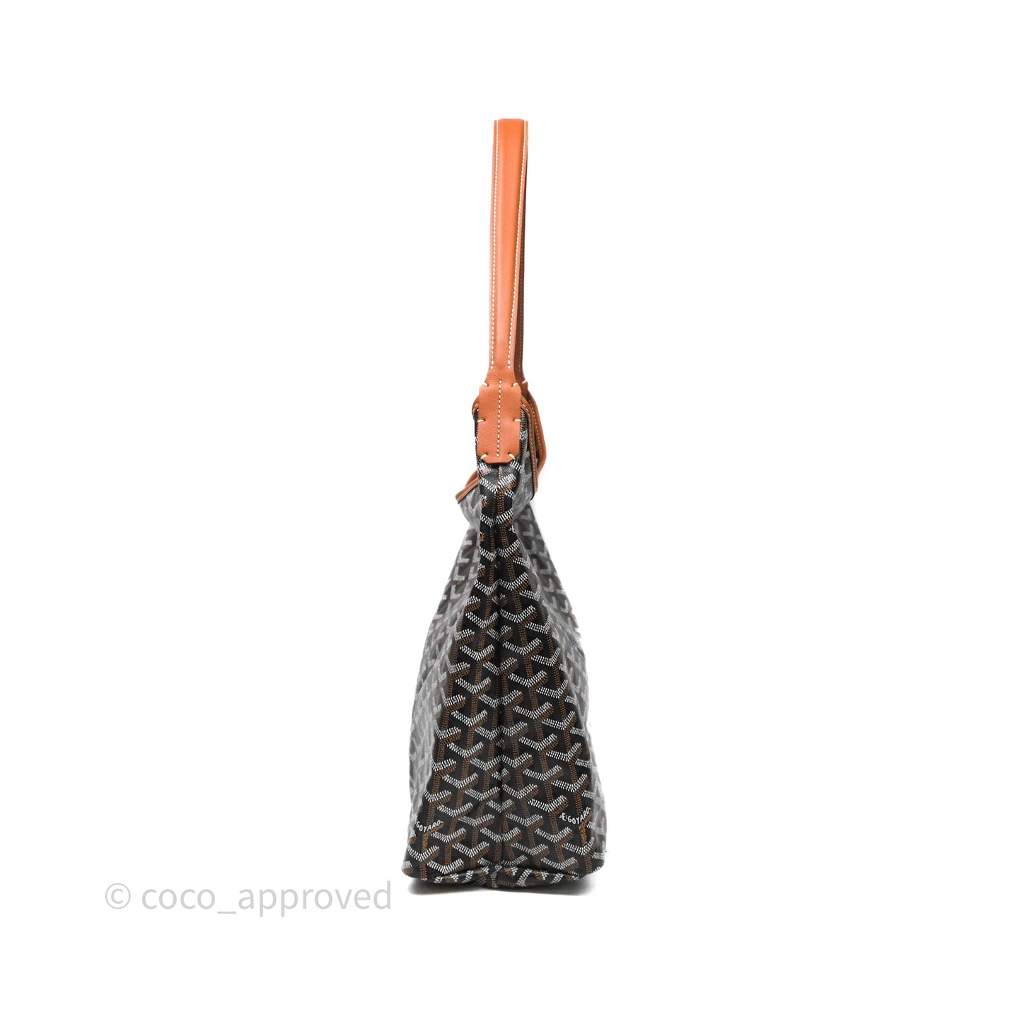 Goyard Bohème Hobo Bag Black & Tan