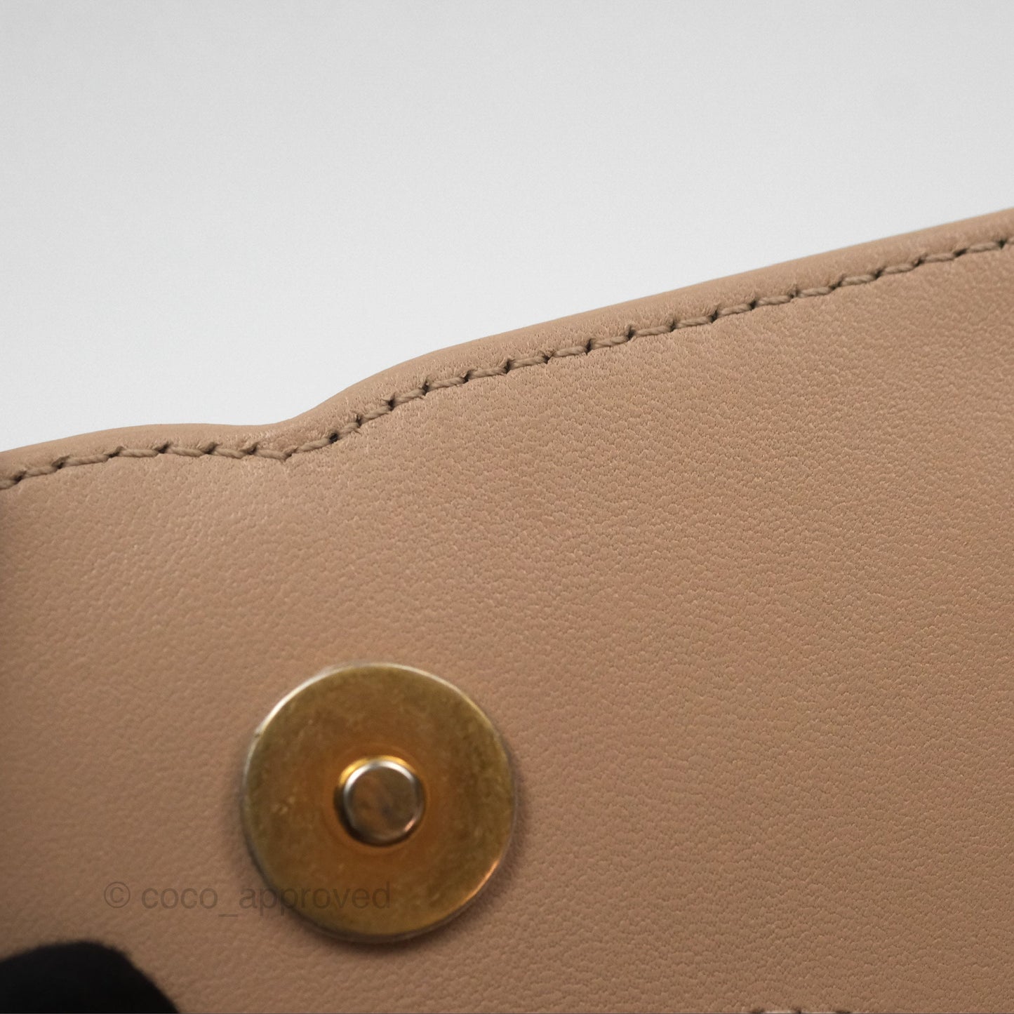 Chanel Quilted Small CC Filigree Flap Beige Black Caviar