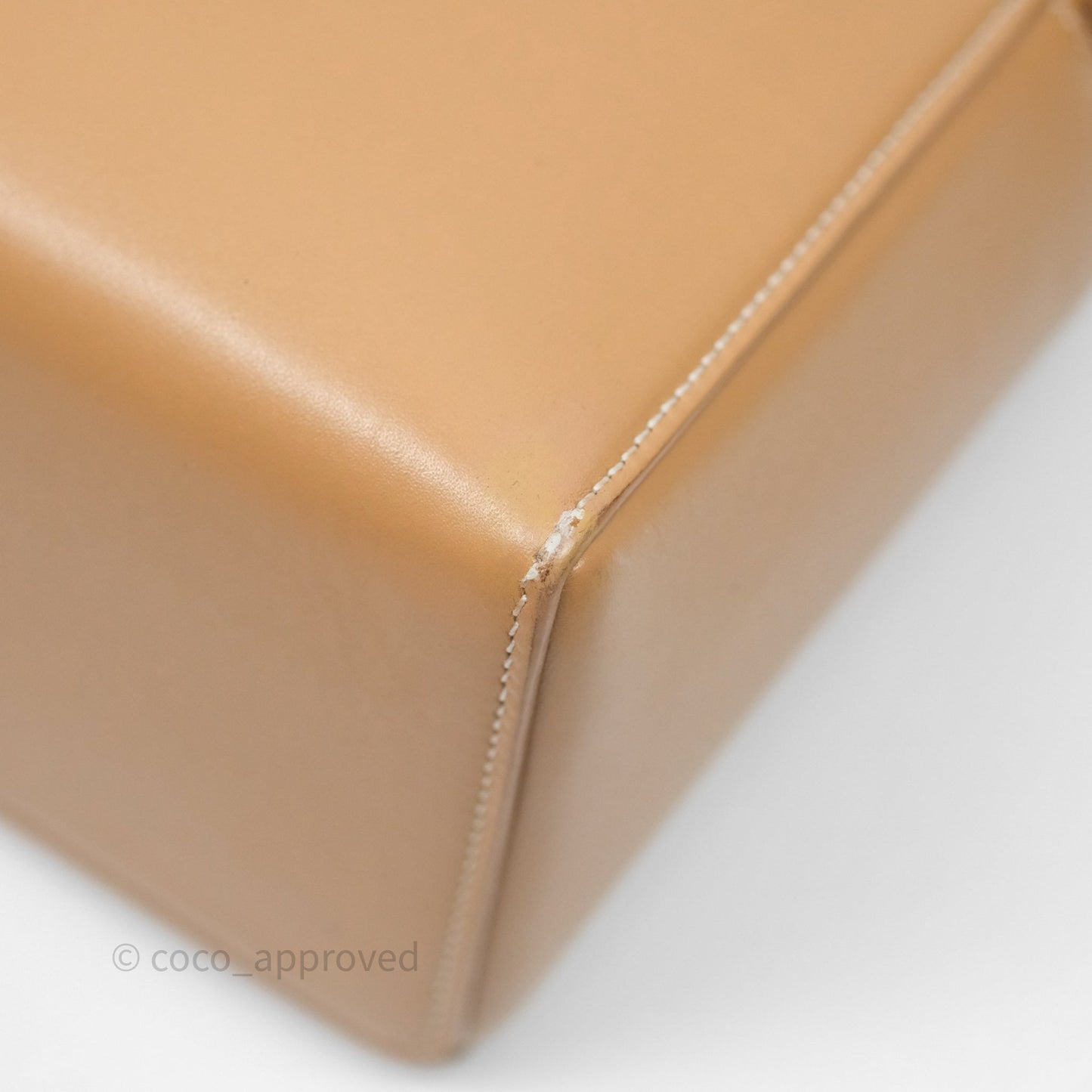 Loro Piana Extra Bag L27 Light Bamboo Calfskin Gold Hardware