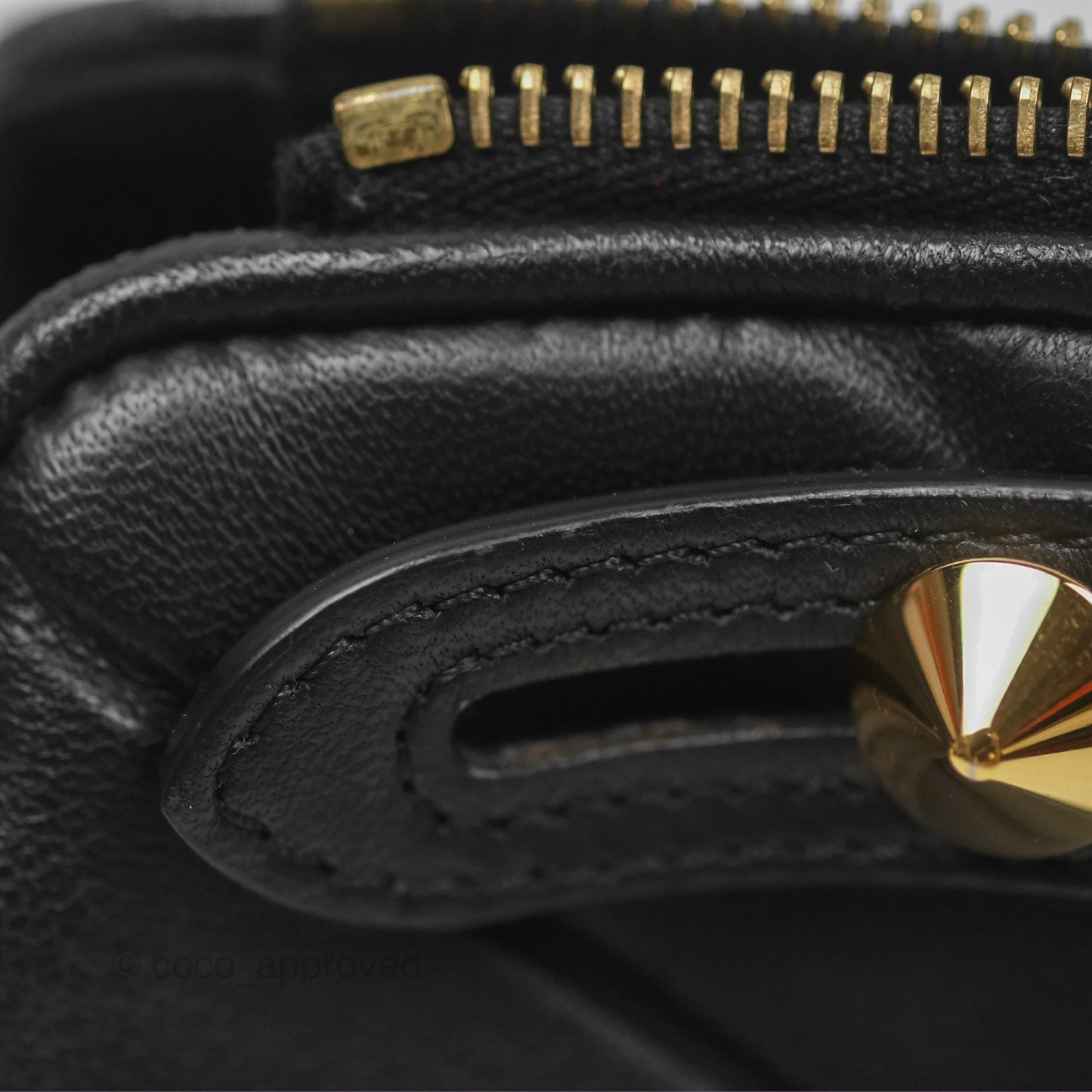 Fendi Medium By The Way Vit. Dolce Bag Black