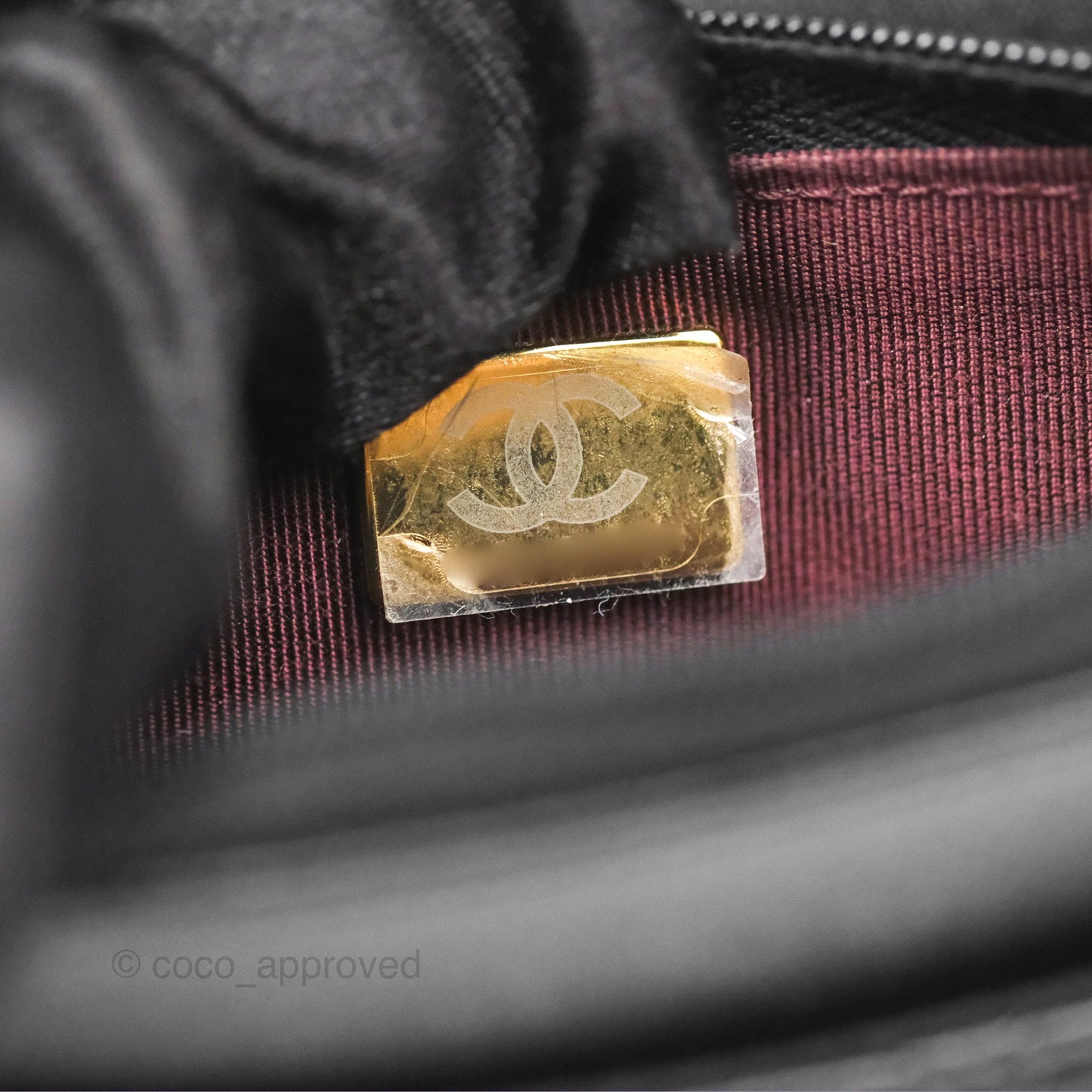 Chanel Quilted Classic WOC Black Lambskin Gold Hardware