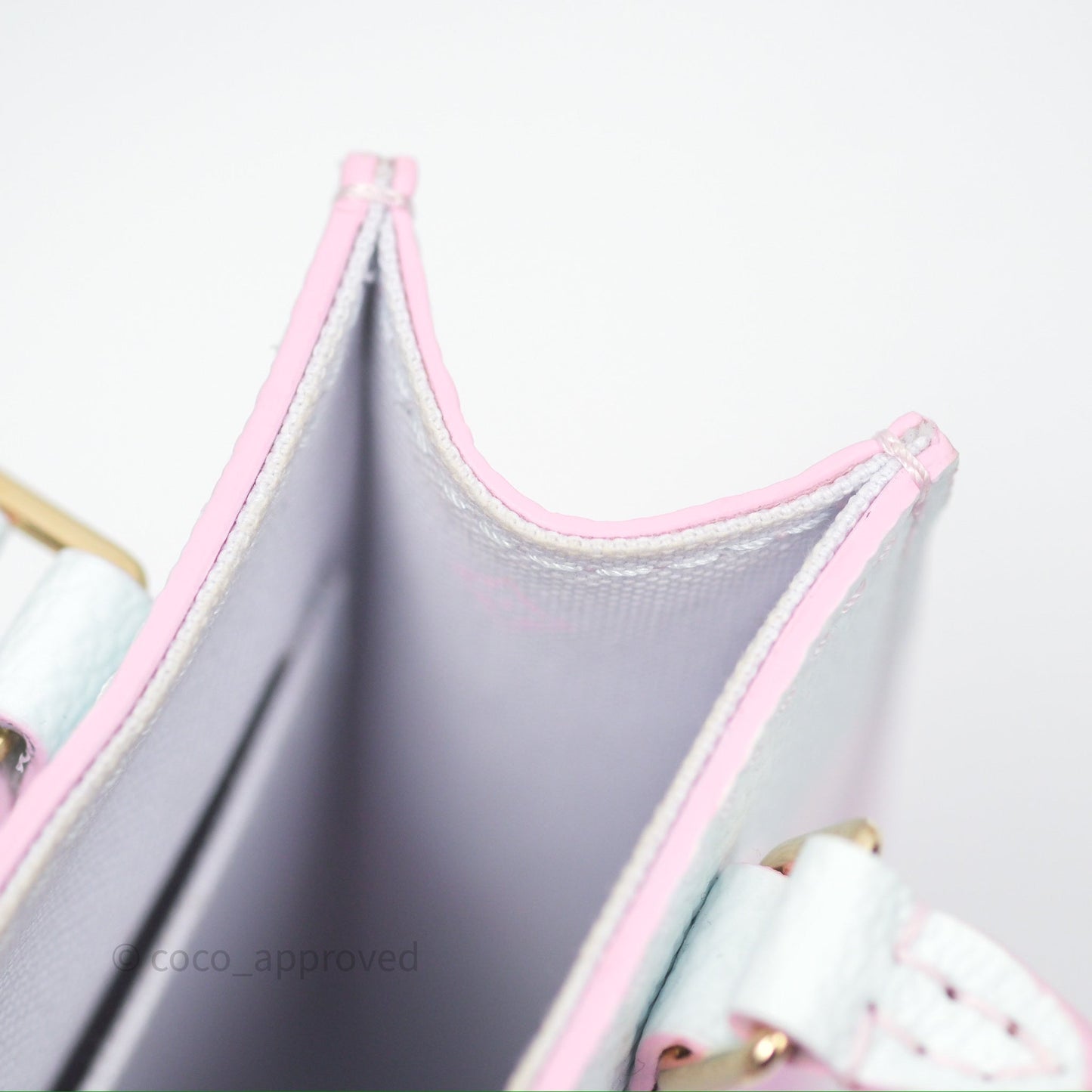 Louis Vuitton Petit Sac Plat Bag Sunrise Pastel