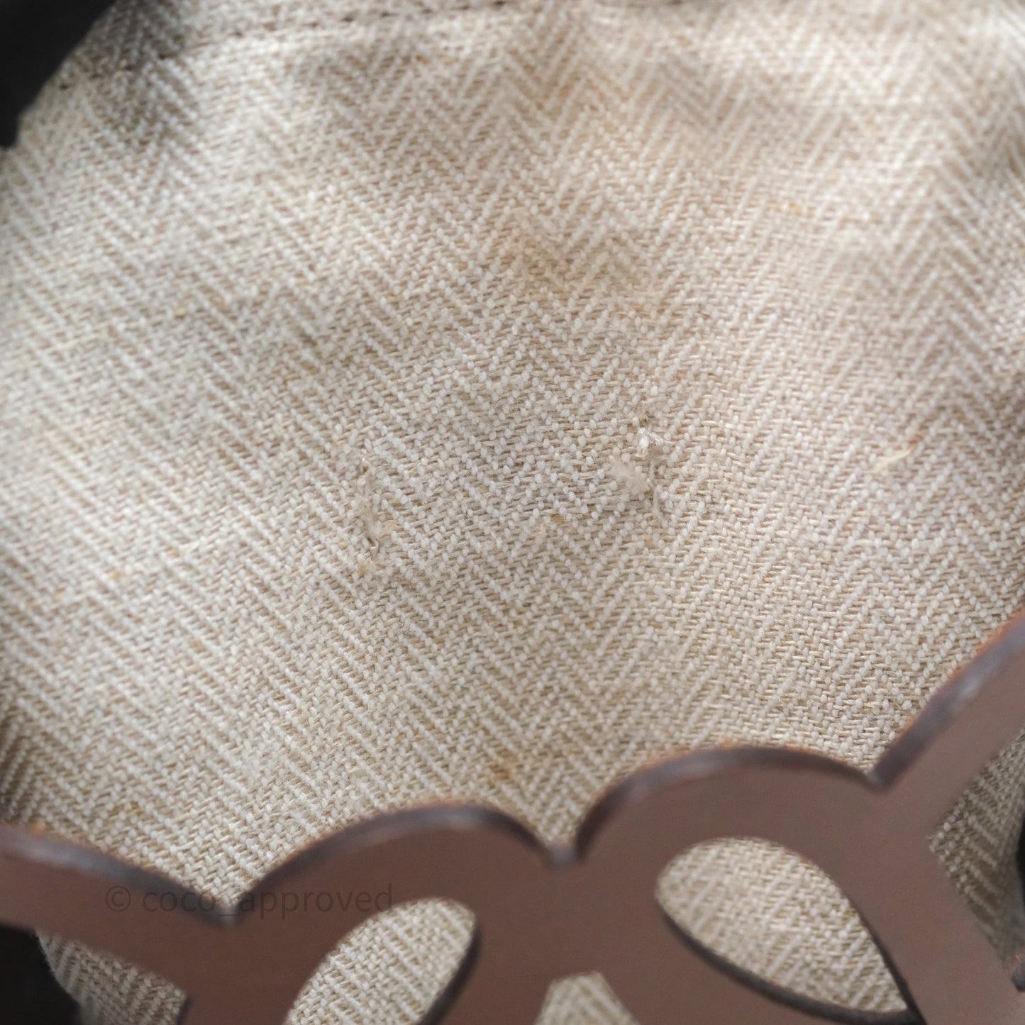 Loewe X Paula's Ibiza Cutout Anagram Pocket Tan