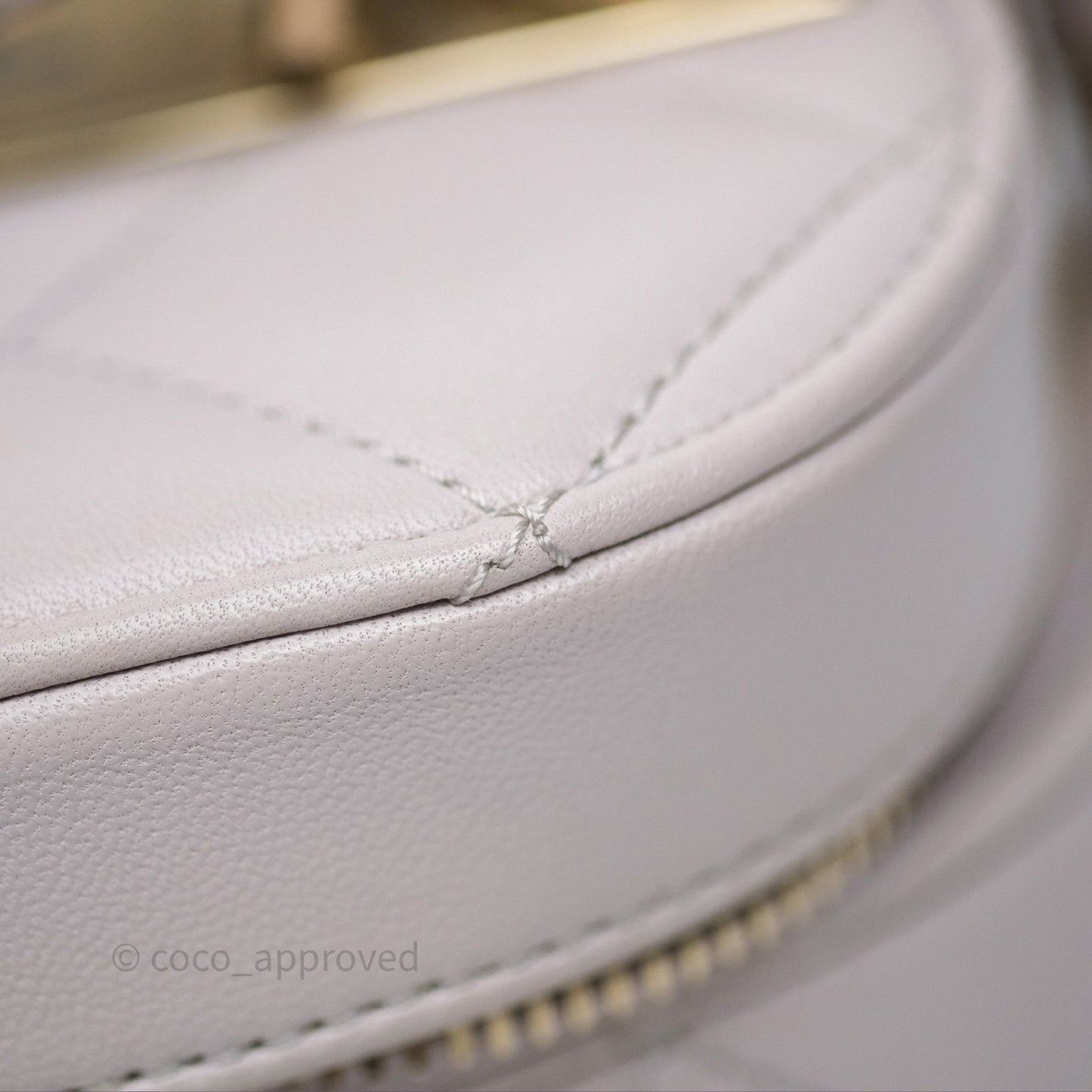 Chanel Trendy CC Vanity Case Lilac Lambskin Gold Hardware