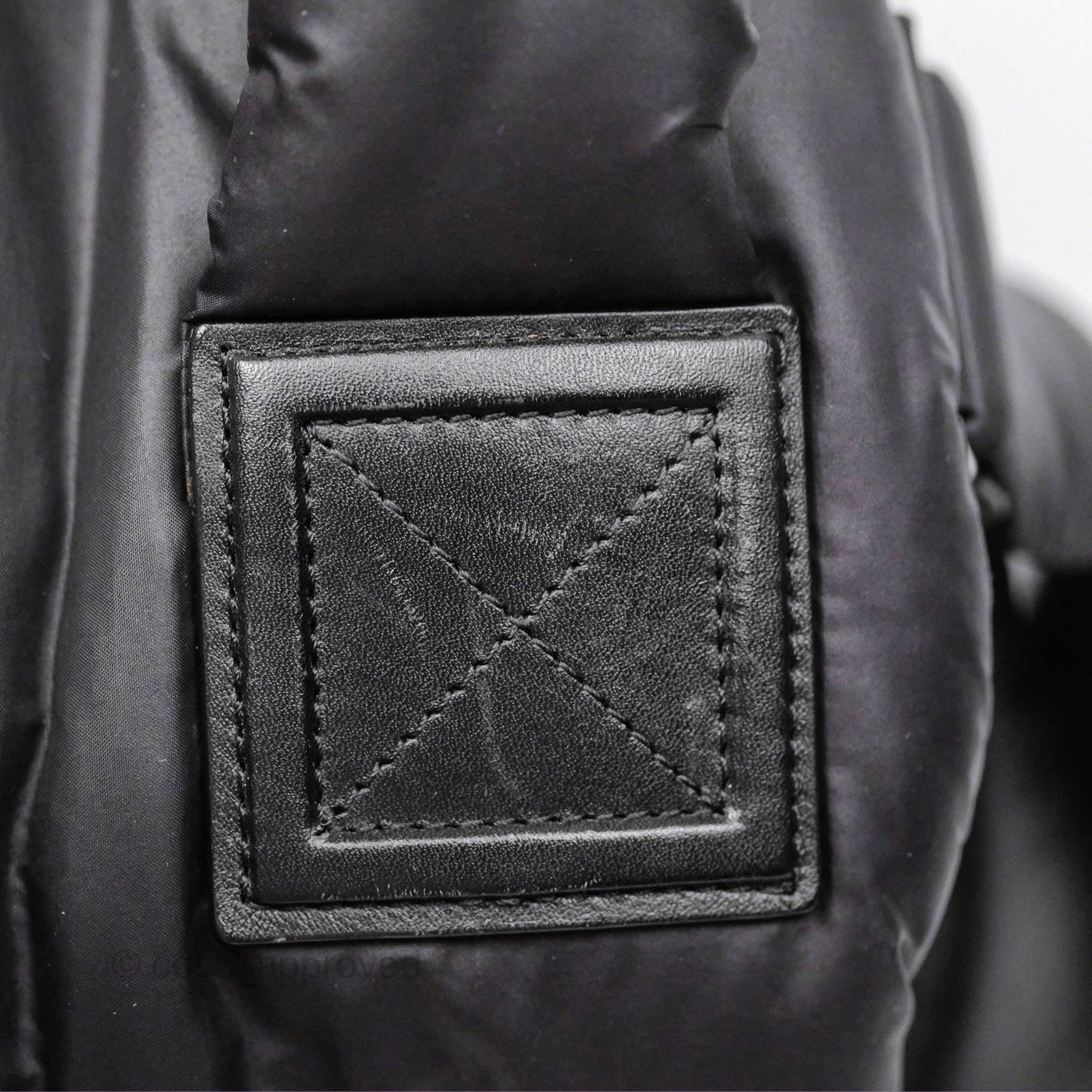 Chanel Coco Cocoon Backpack Black Nylon Silver Hardware