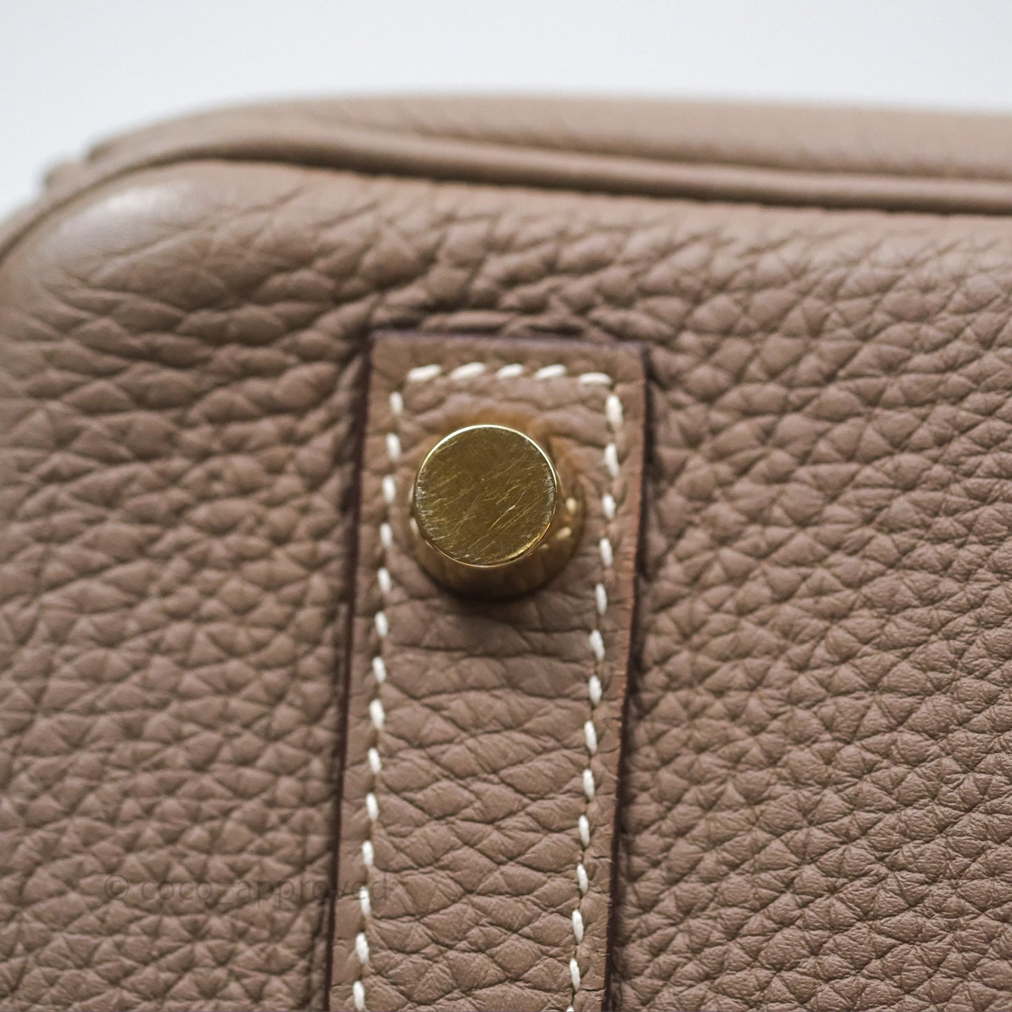 Hermès Birkin 30 Etoupe 18 Togo Gold Hardware