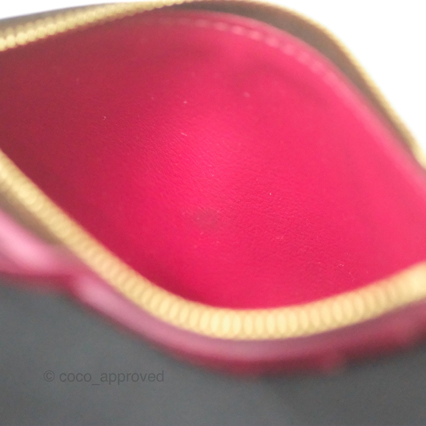 Louis Vuitton Victorine Wallet Monogram Canvas Fuchsia Pink