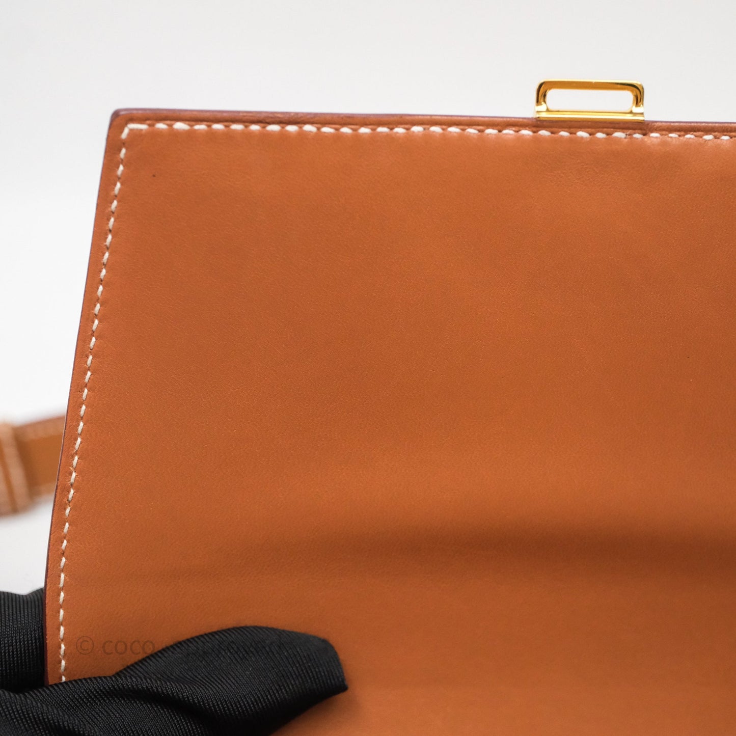 Hermès Della Cavalleria Mini Bag Gold 37 Epsom Gold Hardware