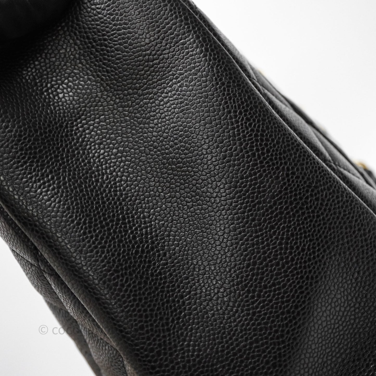 Chanel GST Black Caviar Gold Hardware