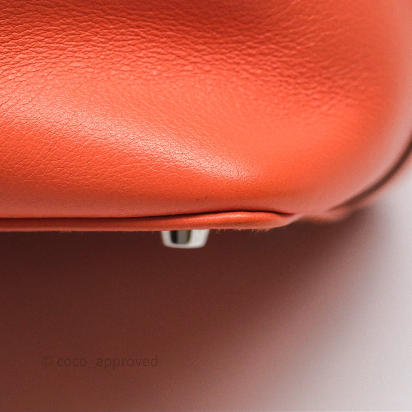 Hermès ToolBox 20 Mangue 9Z Evercolor Palladium Hardware