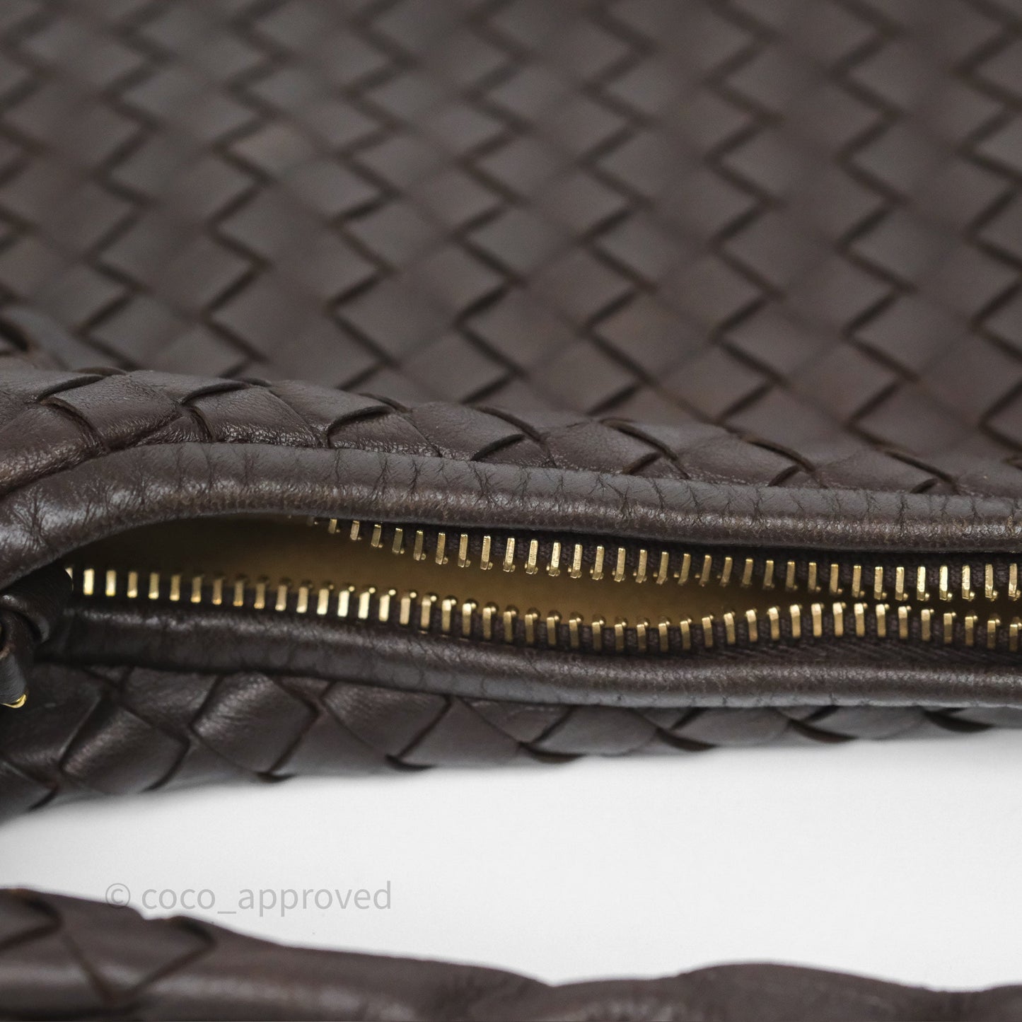 Bottega Veneta Veneta Hobo Ebano Nappa Intrecciato
