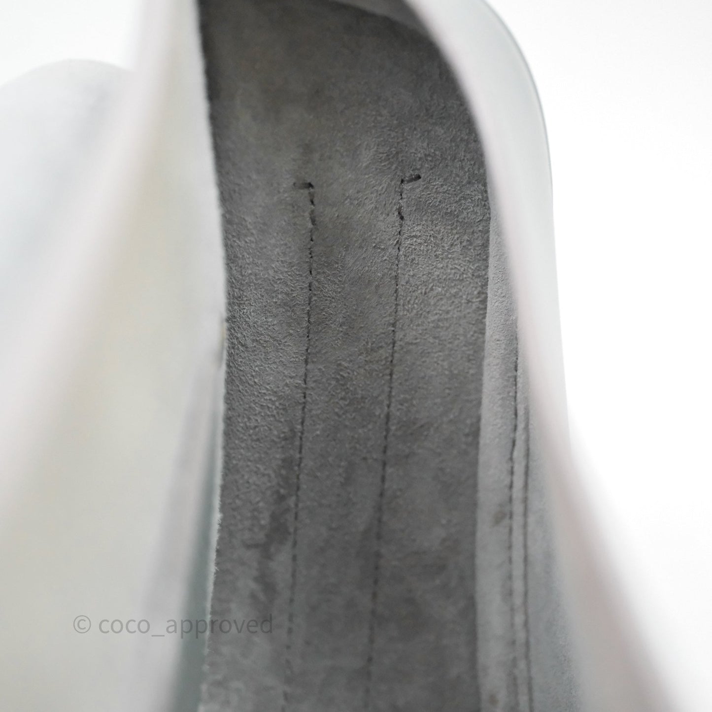 Christian Dior Medium Bobby Flap Grey Box Calfskin