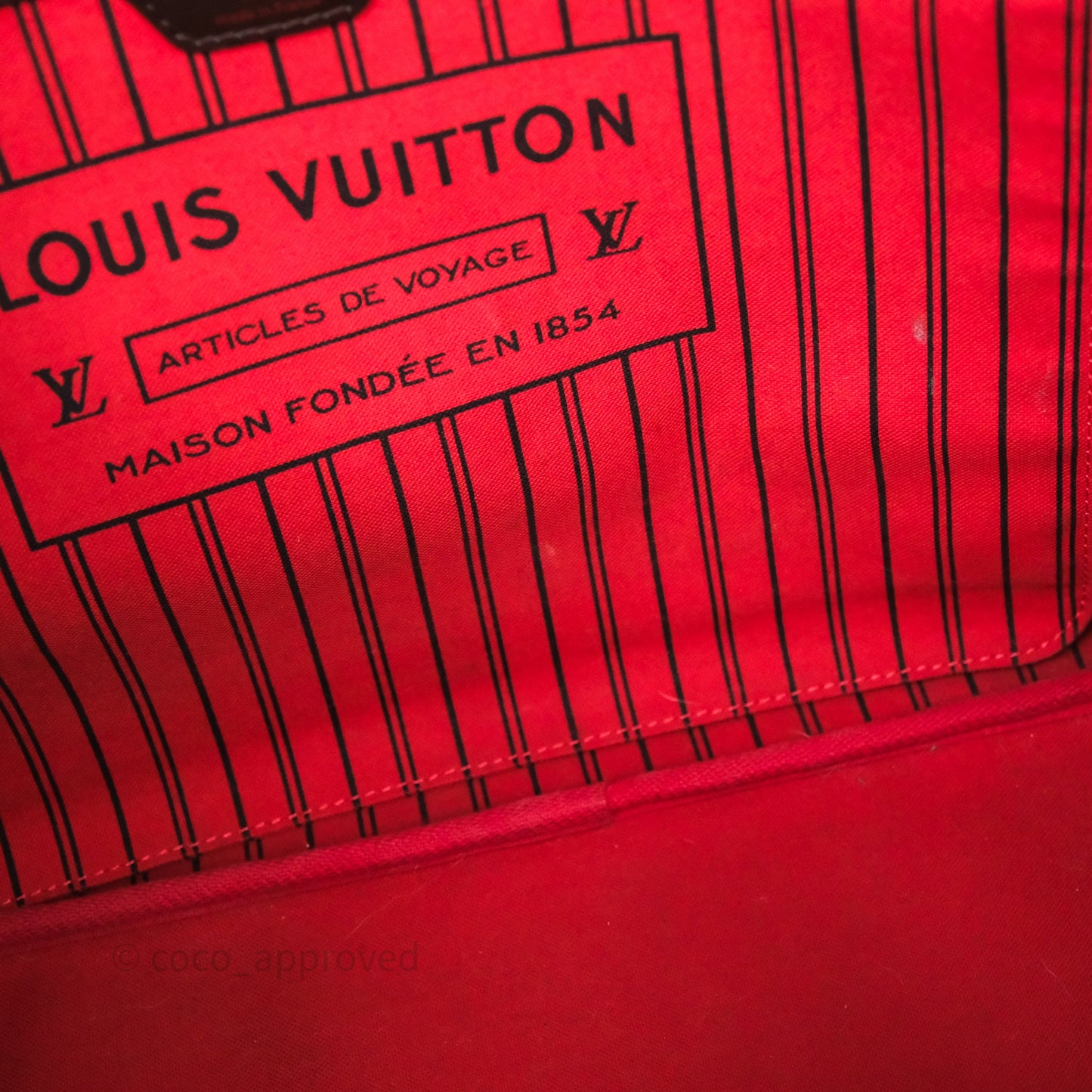 Louis Vuitton Neverfull Tote Bag GM Damier Ebene