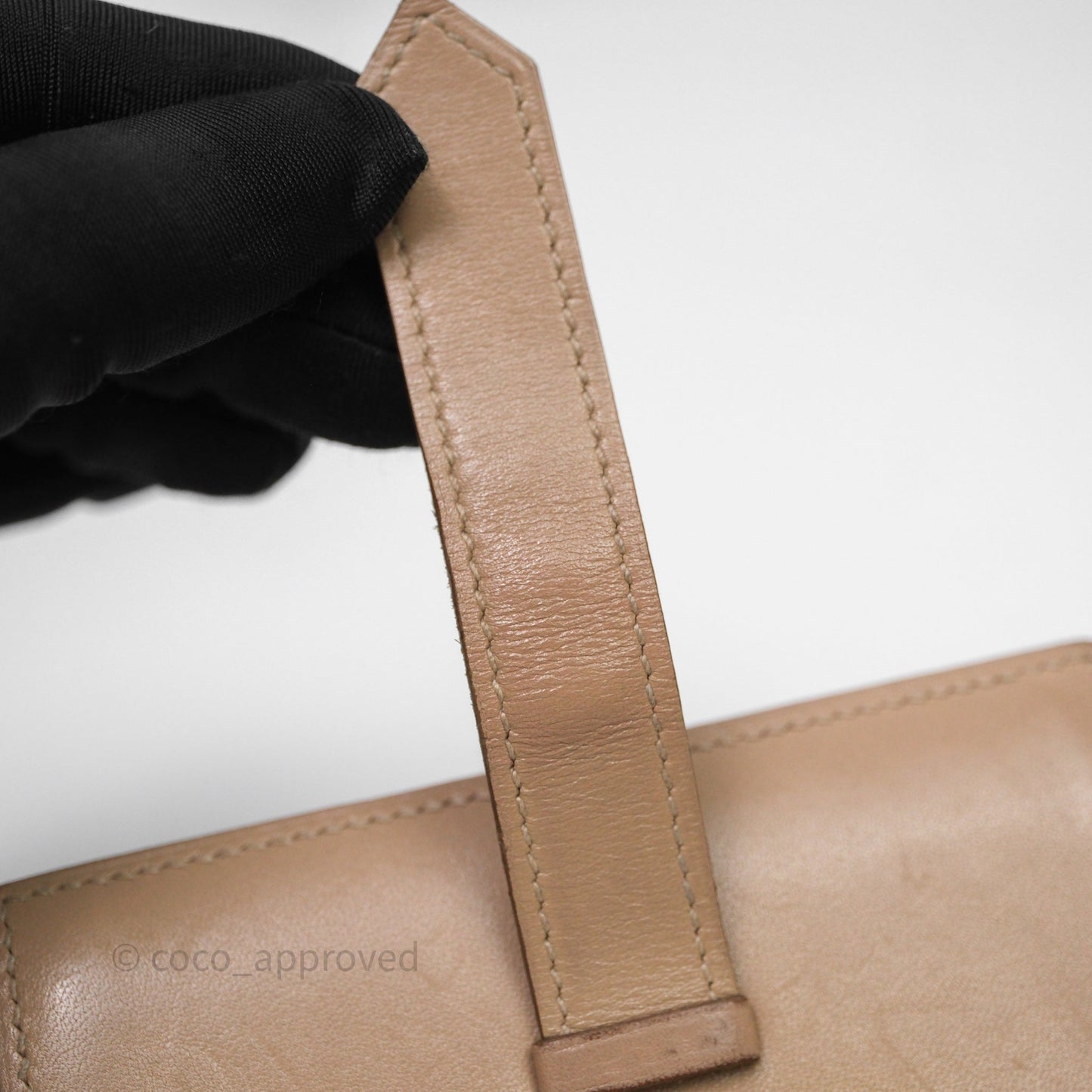Hermès Bearn Card Holder Taupe 16 Swift Palladium Hardware
