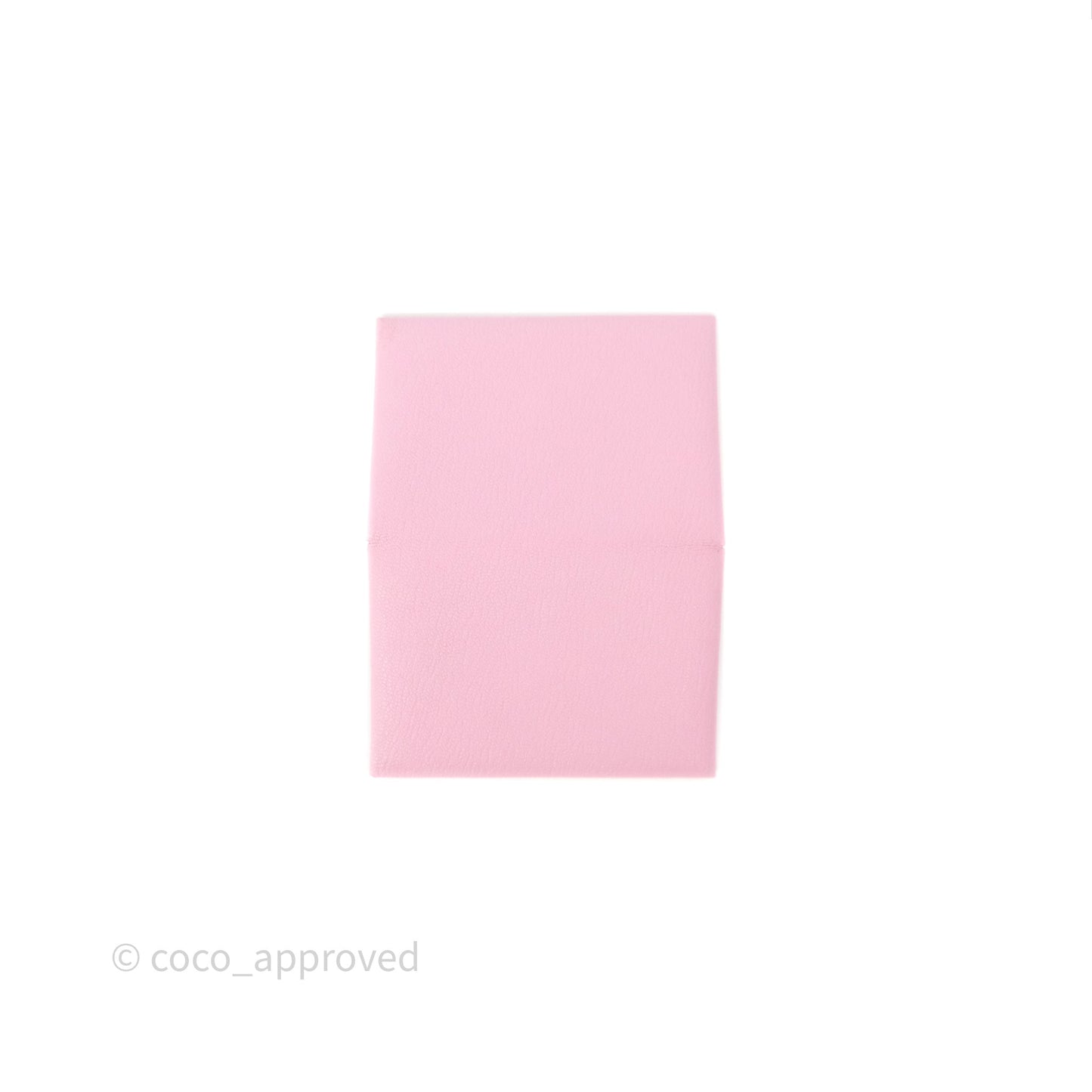 Hermès Calvi Card Holder Mauve Sylvestre Chèvre Mysore
