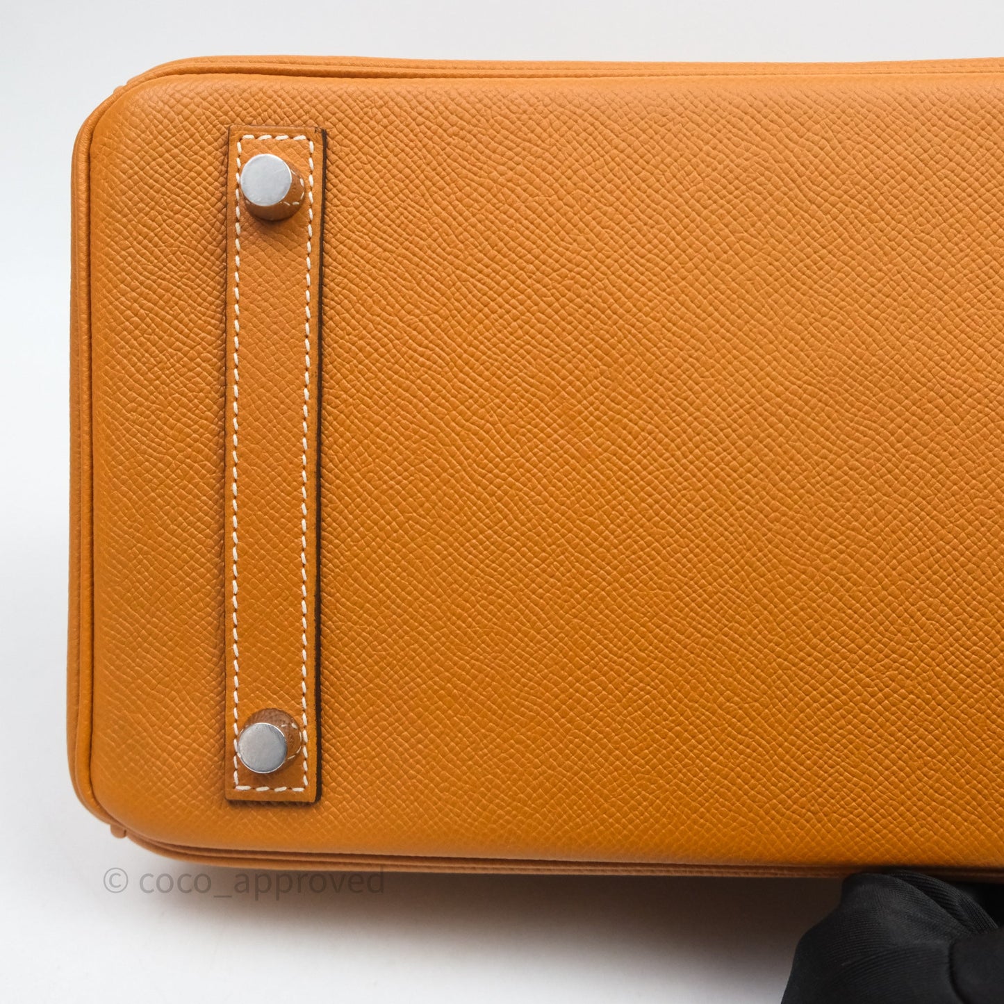 Hermes Birkin 30 Toffee Epsom Palladium Hardware