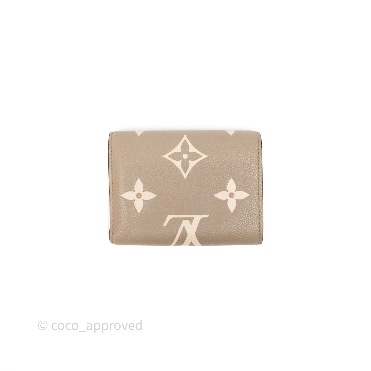Louis Vuitton Victorine Wallet Monogram Empreinte Dove/Cream