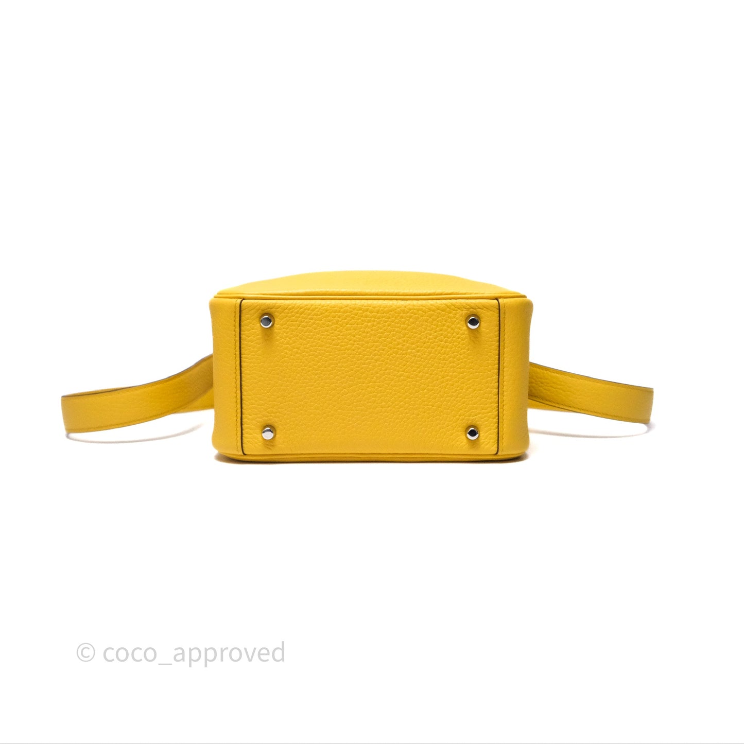 Hermès Mini Lindy 20 Sun B4 Clemence Palladium Hardware