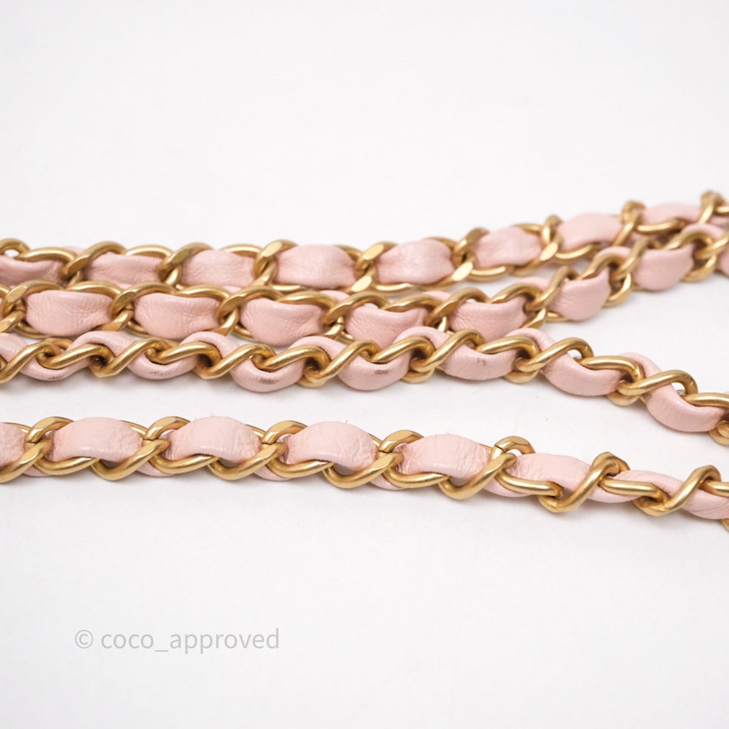 Chanel Top Handle Mini Rectangular Flap Bag Pink Lambskin Aged Gold Hardware